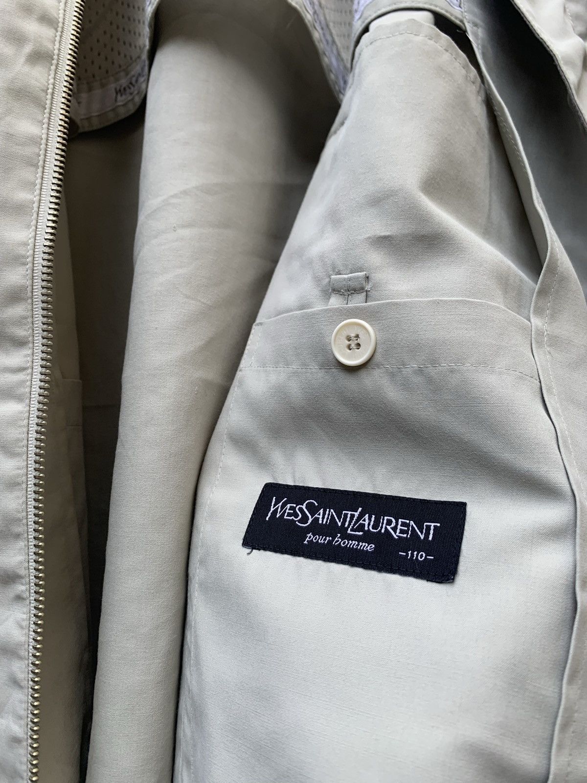 Vintage × Yves Saint Laurent Vintage Yves Saint Laurent x YSL Jacket Size US XL / EU 56 / 4 - 5 Thumbnail