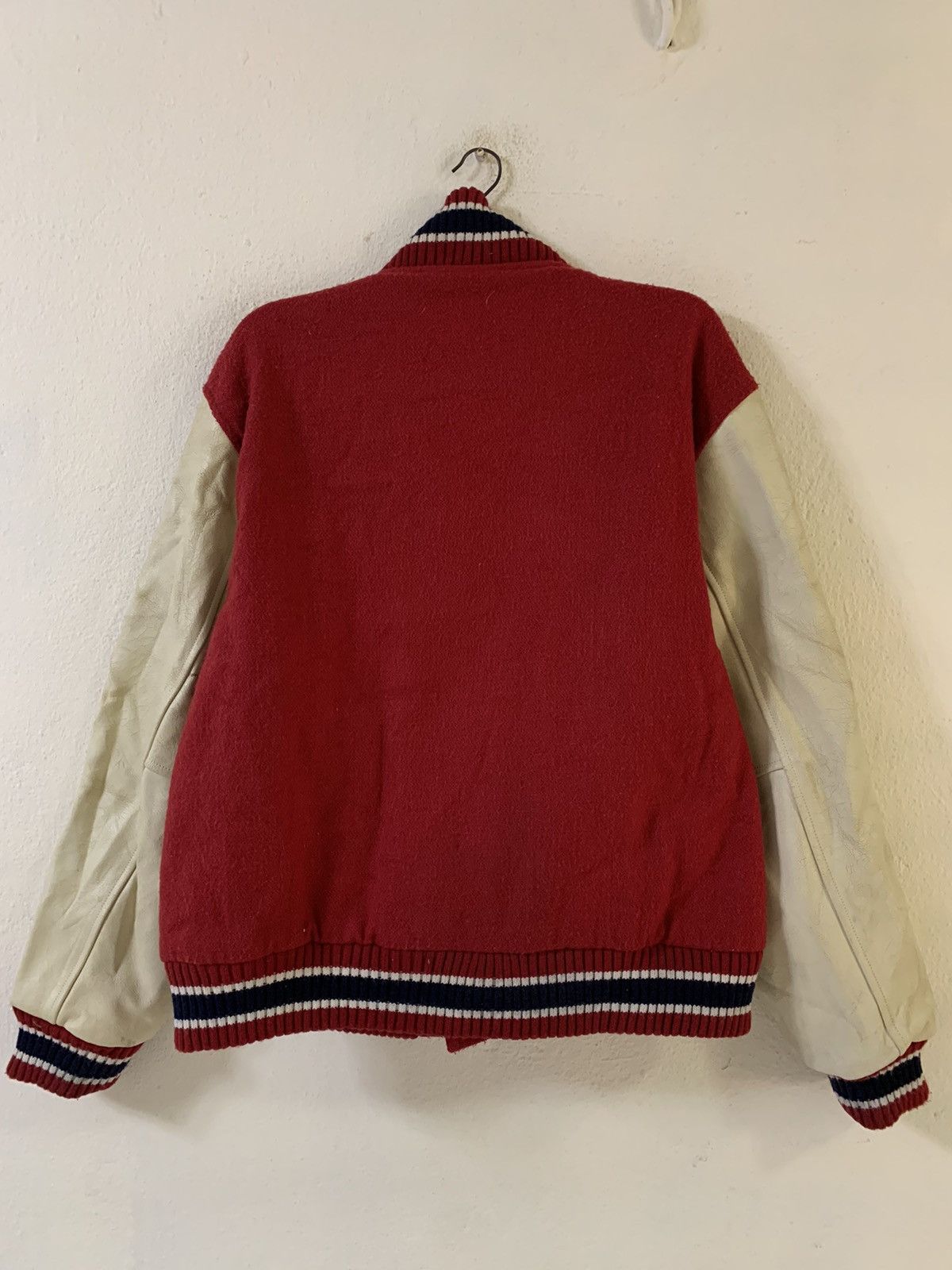Van Van Brothers Leather Varsity Jacket Size US M / EU 48-50 / 2 - 8 Thumbnail