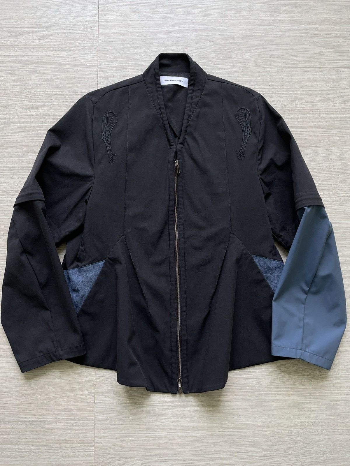 KIKO KOSTADINOV TRIPLE DART ZIP JACKET