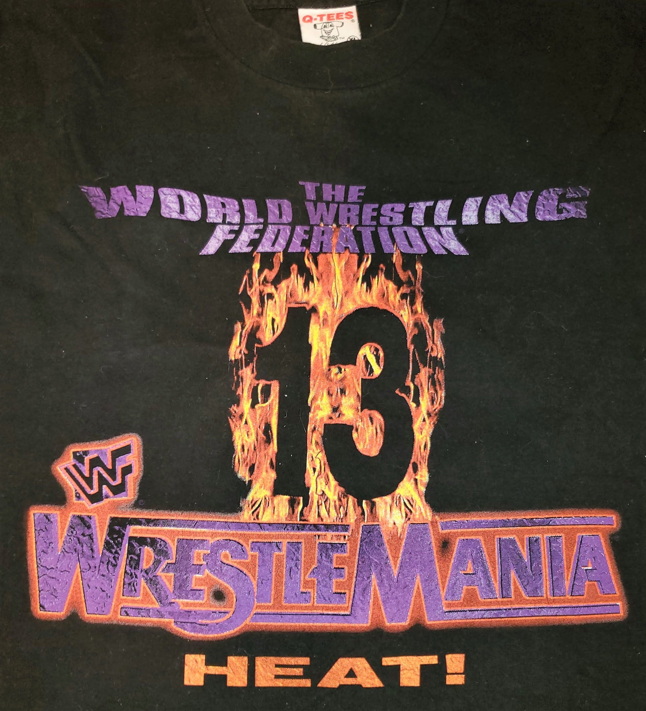 Vintage WWF Wrestlemania 13 Heat Vintage Size US XL / EU 56 / 4 - 4 Thumbnail