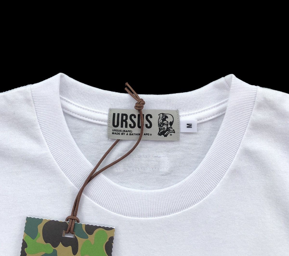 Bape URSUS BAPE TRADEMARK TEE Size US M / EU 48-50 / 2 - 7 Thumbnail