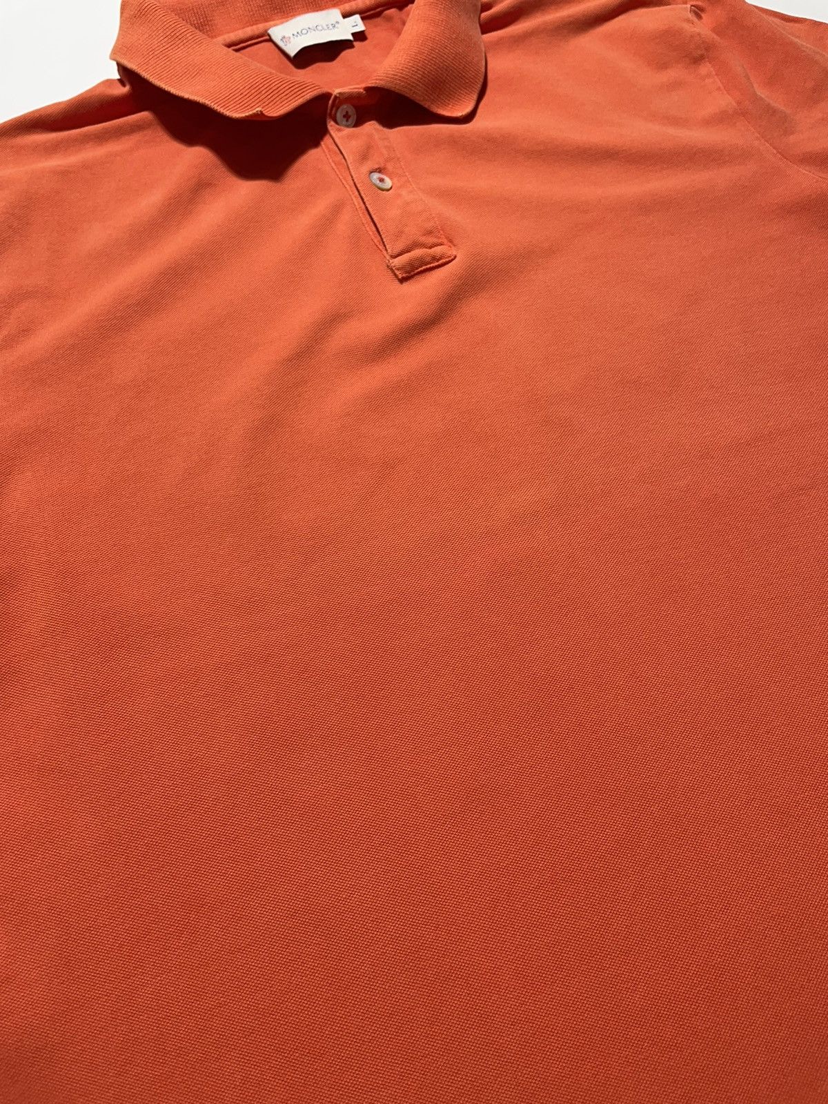 Moncler Moncler Maglia Polo Manica Corta Big Logo Size US L / EU 52-54 / 3 - 3 Thumbnail