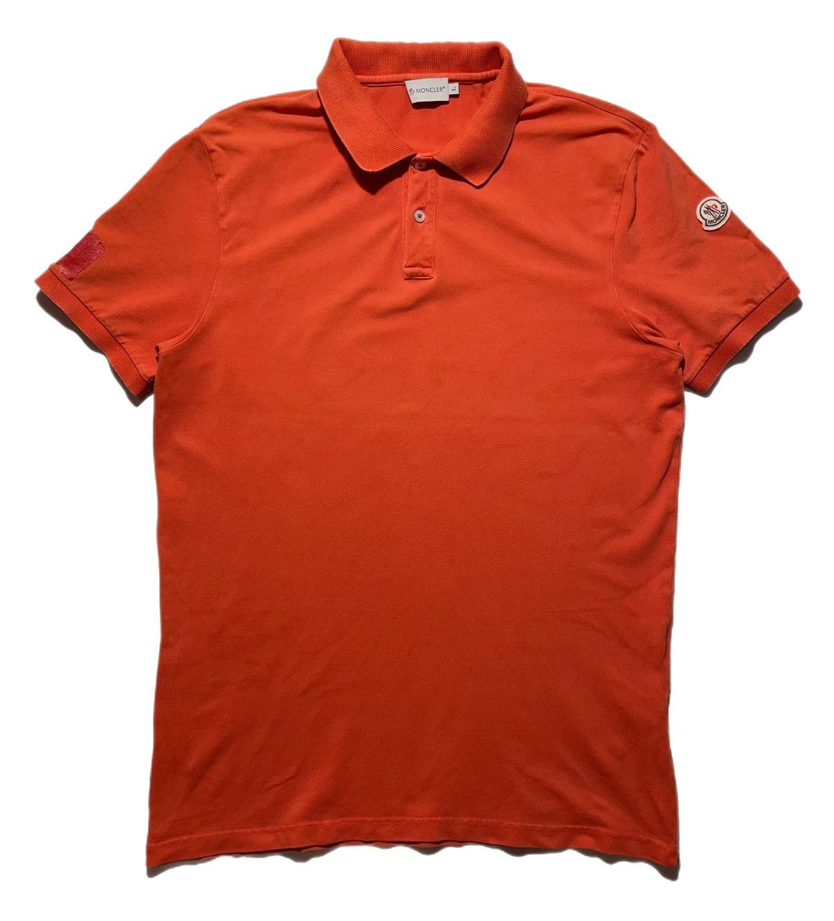 Moncler Maglia Polo Manica Corta Big Logo