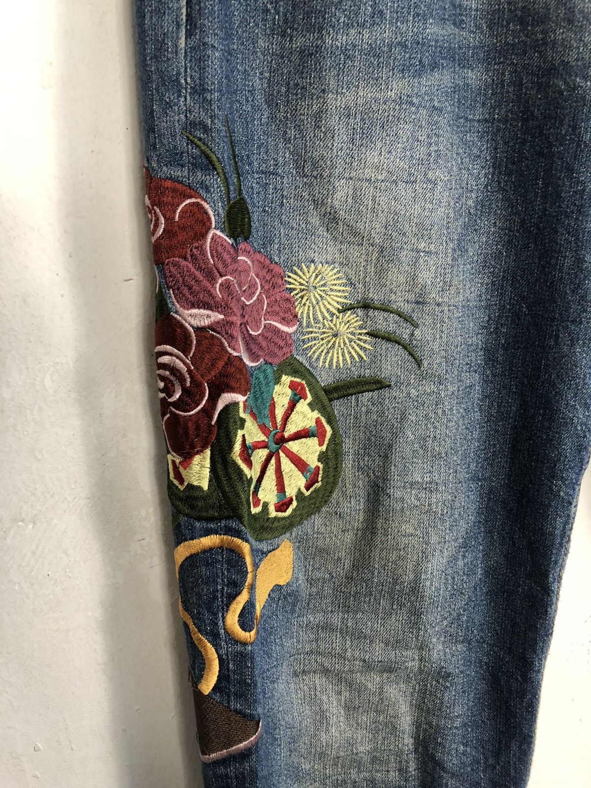 Denime Jean Patchwork Vagara Denim Rare Design Size US 30 / EU 46 - 14 Thumbnail