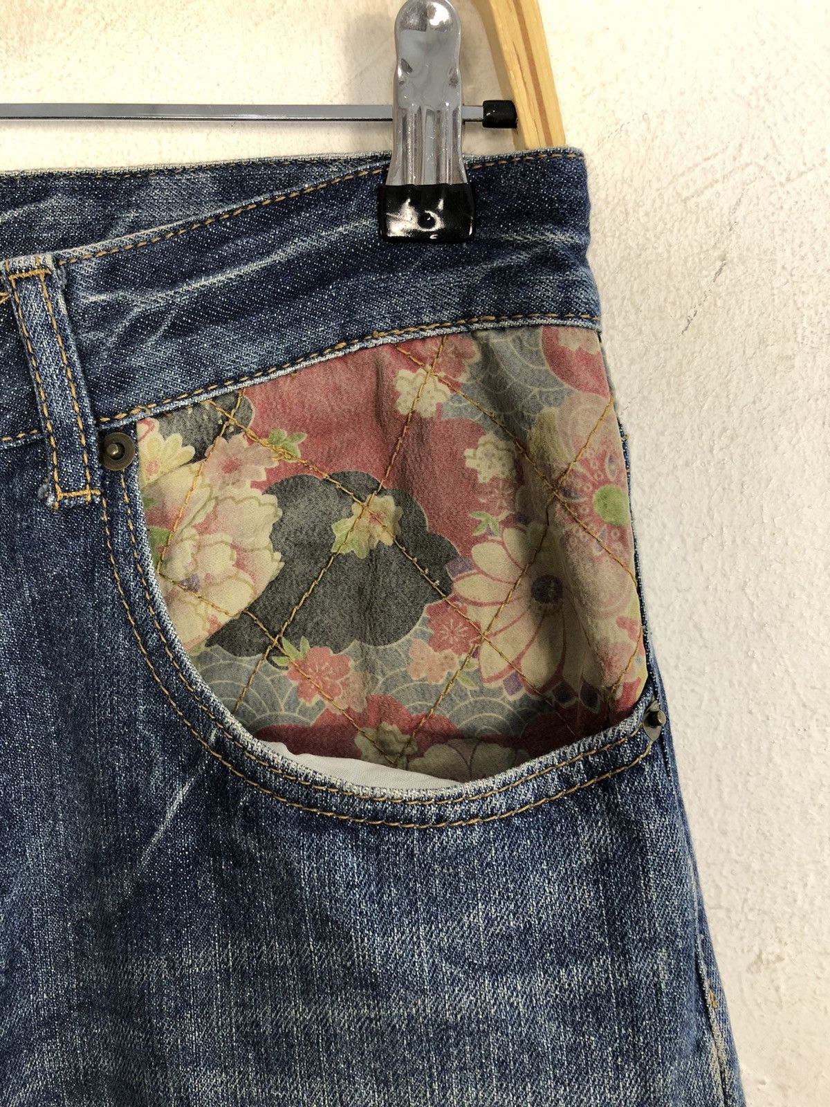 Denime Jean Patchwork Vagara Denim Rare Design Size US 30 / EU 46 - 15 Thumbnail