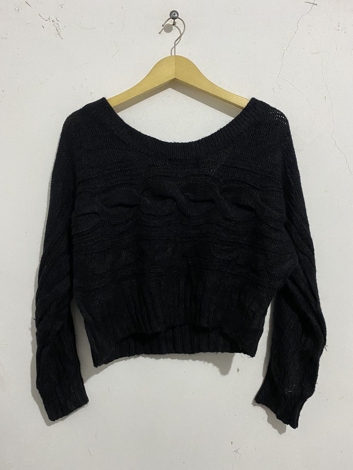 14th Addiction 🖤BLACFRIDAY🖤LB-03 Japanesebrand Knitwear Crop Isseymiyake Size US L / EU 52-54 / 3 - 3 Thumbnail