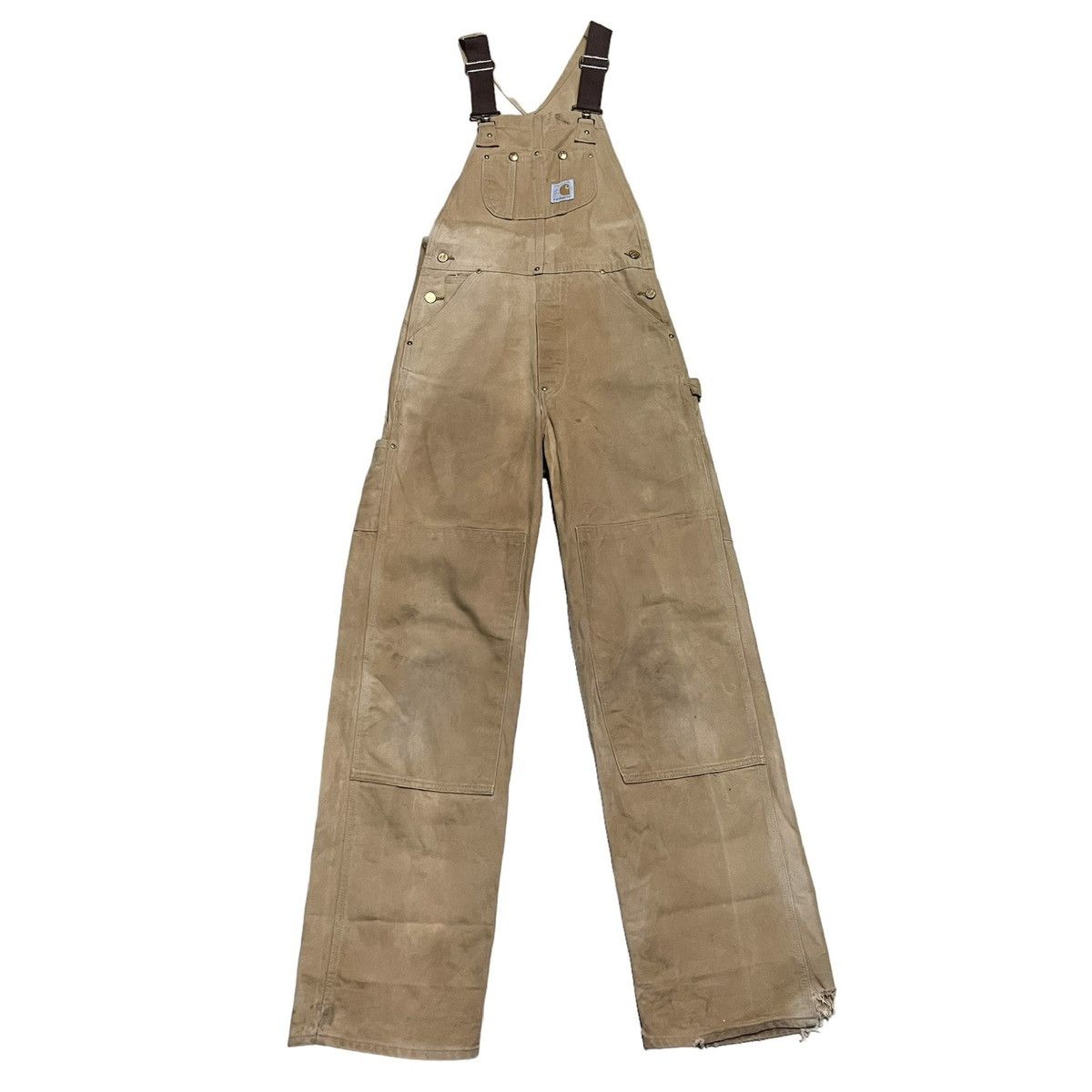 Carhartt Distressed Carhartt 100 Years Anniversary Workwear Overall Size US 28 / EU 44 - 2 Thumbnail