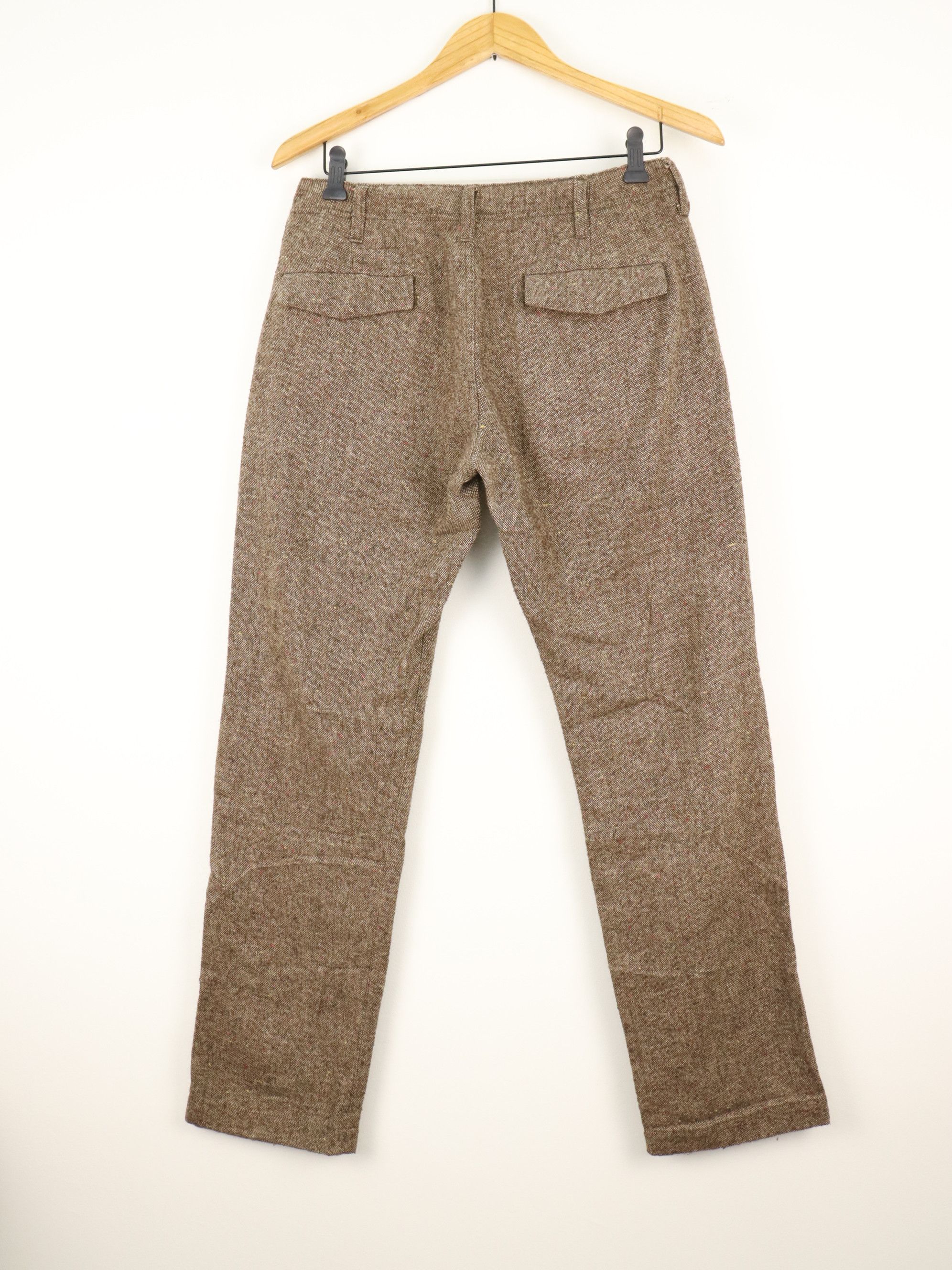 Japanese Brand × Journal Standard Relume by JS Wool Polyester Blend Casual Straight Pant Size US 29 - 3 Thumbnail