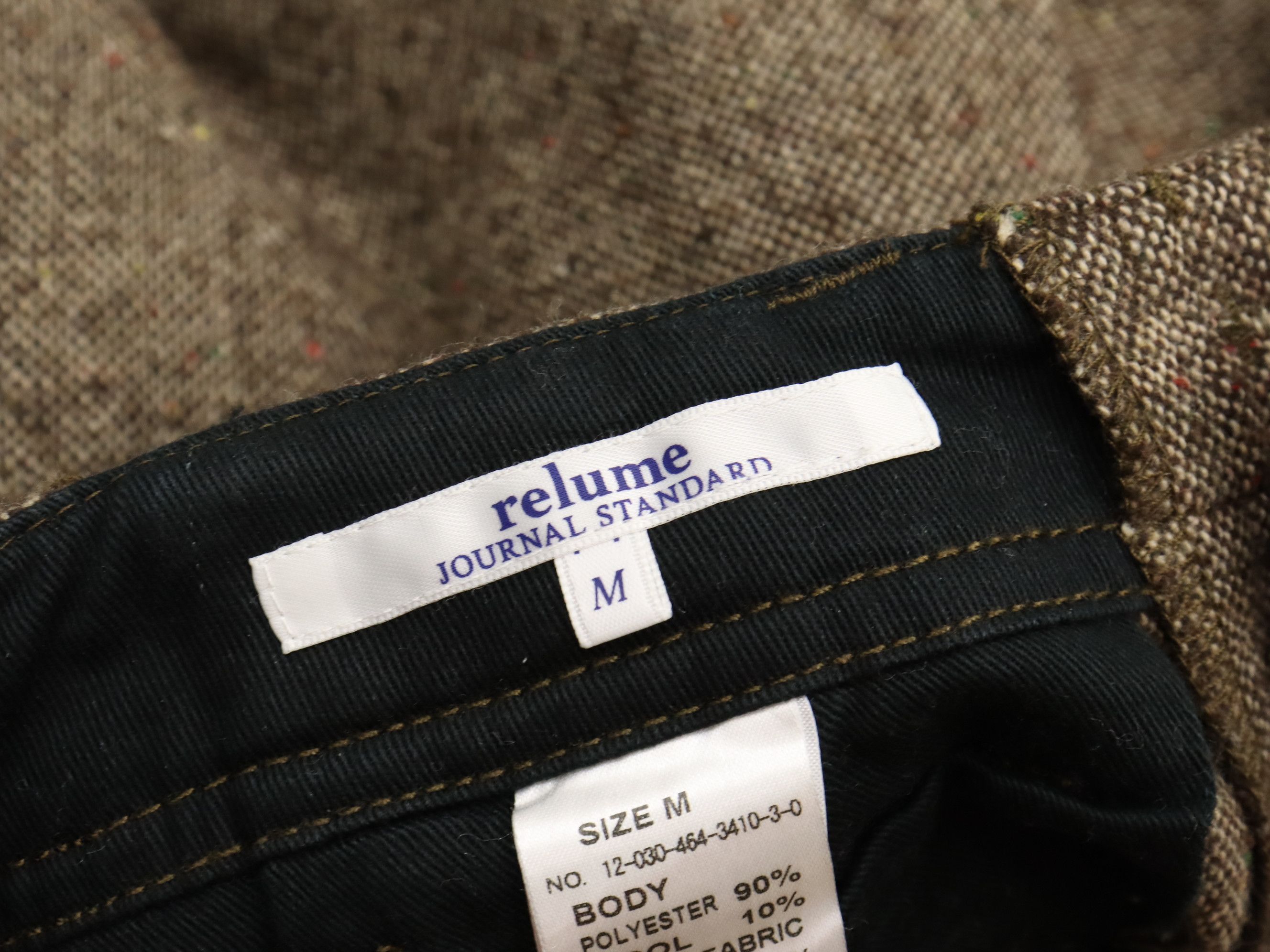 Japanese Brand × Journal Standard Relume by JS Wool Polyester Blend Casual Straight Pant Size US 29 - 11 Thumbnail