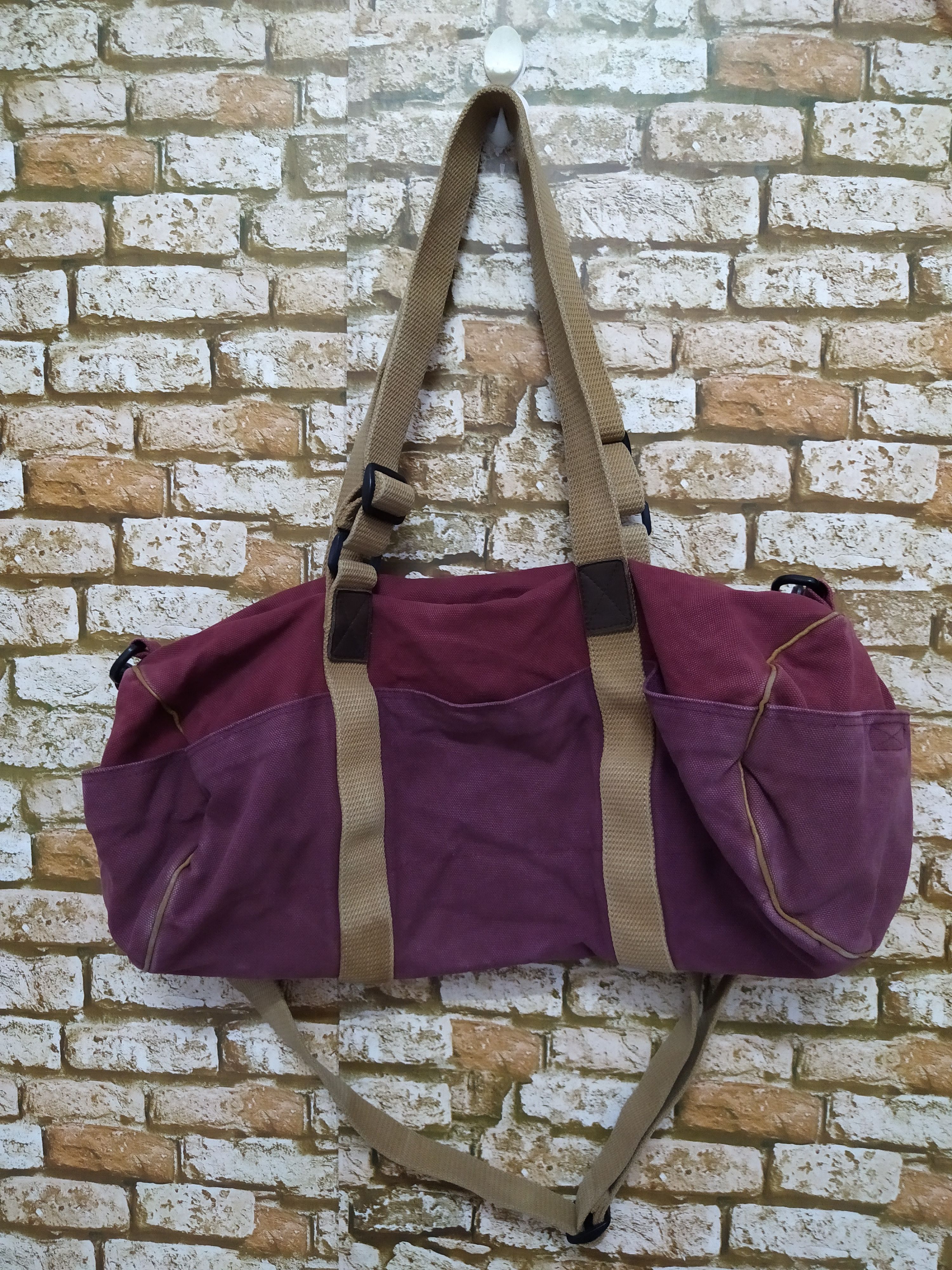 Japanese Brand SCANNER JAPAN DUFFLE DUCK CANVAS BAG (C76) Size ONE SIZE - 5 Thumbnail