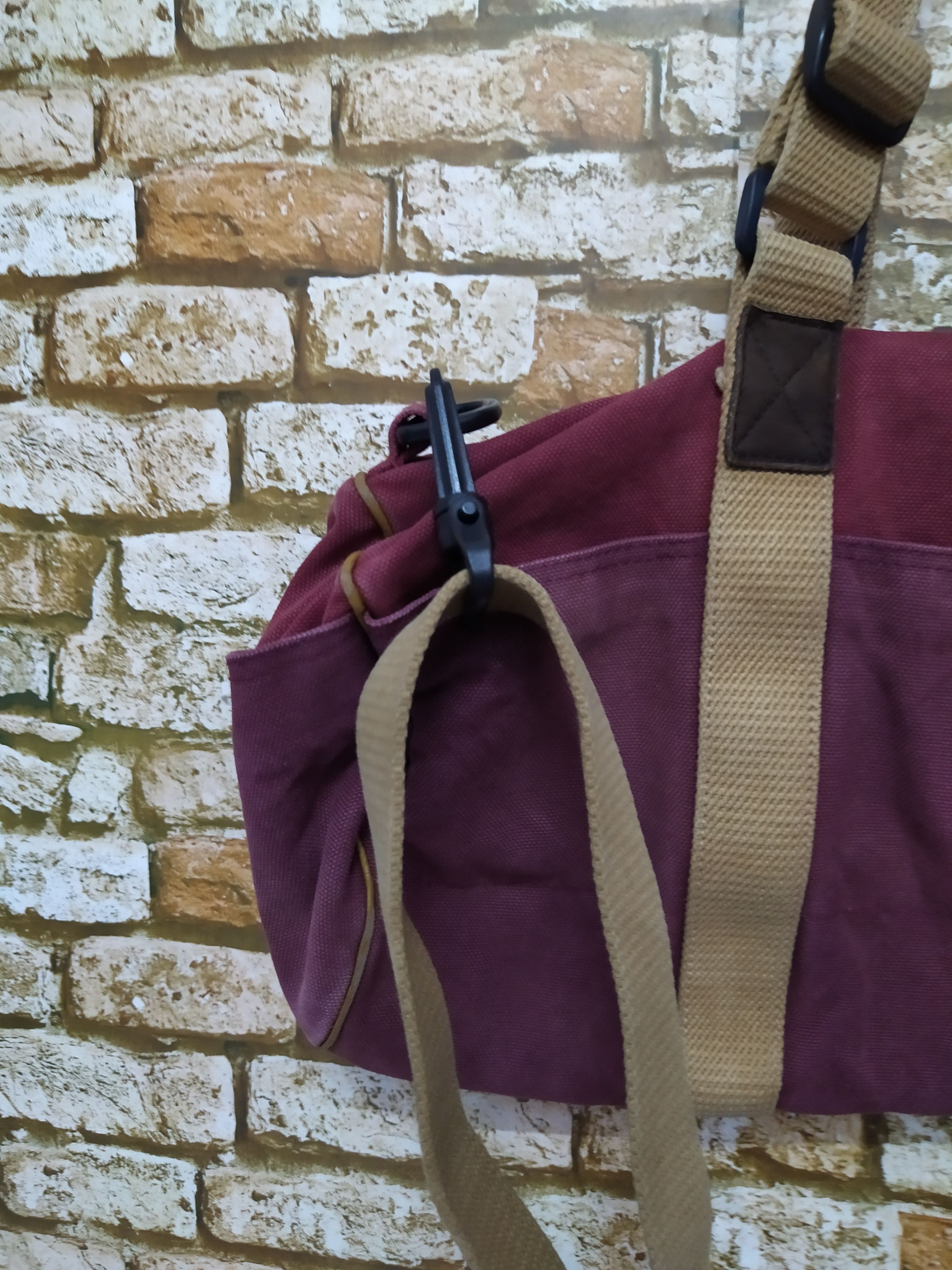 Japanese Brand SCANNER JAPAN DUFFLE DUCK CANVAS BAG (C76) Size ONE SIZE - 2 Thumbnail