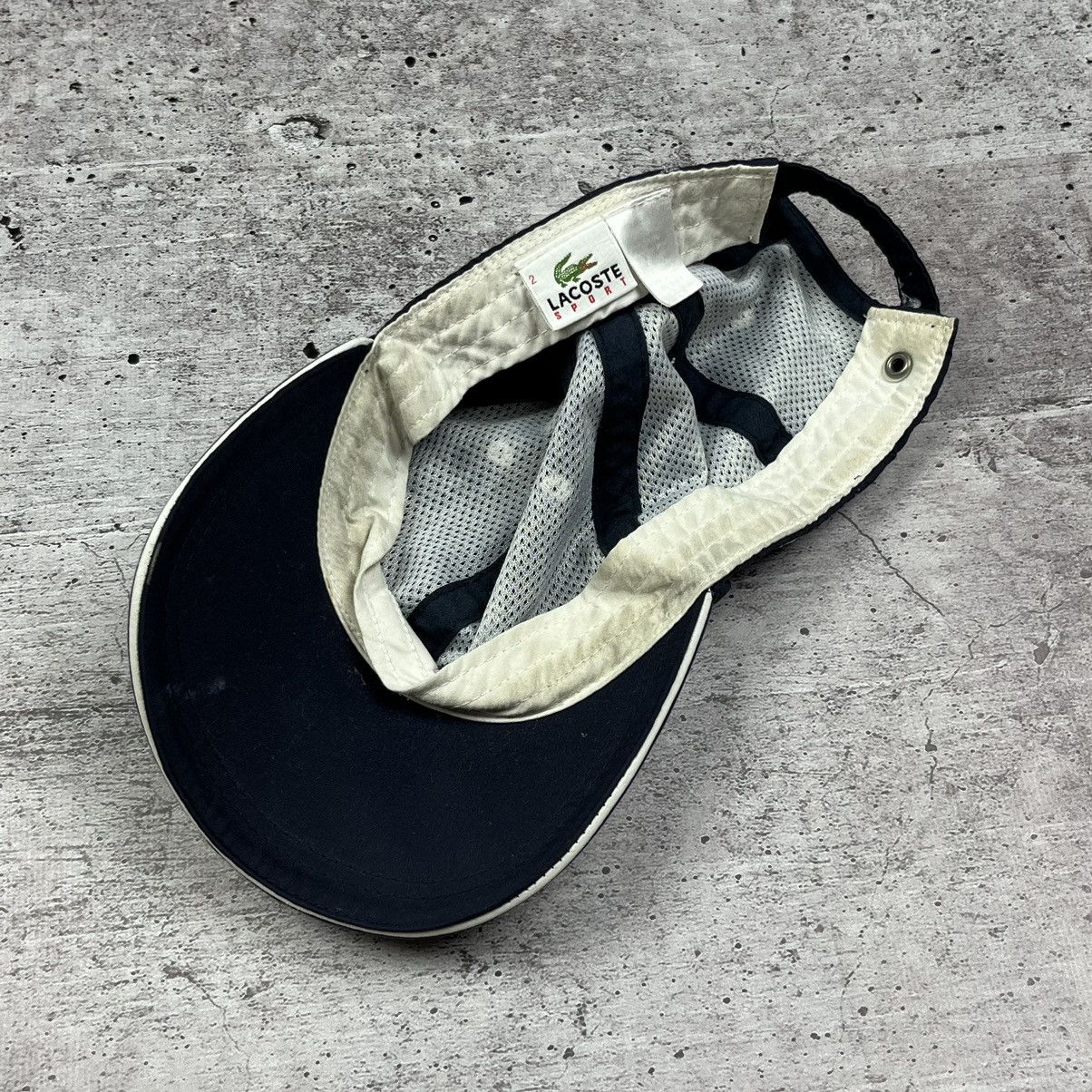 Lacoste × Vintage Vintage Lacoste Sport Cap Hat 5 panel Size ONE SIZE - 6 Thumbnail
