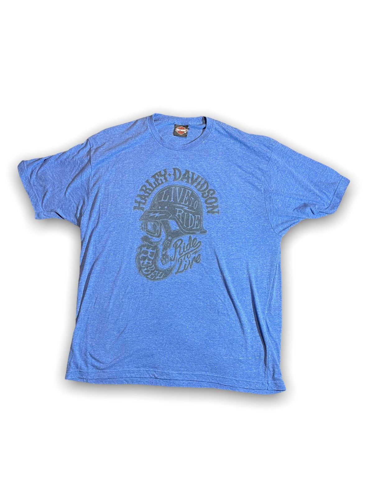 Harley Davidson Harley Davidson Orlando (Ride to Live) 00s motorcycle Tee Size US XXL / EU 58 / 5 - 1 Thumbnail