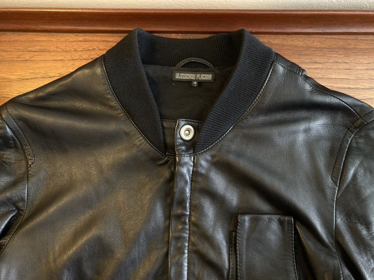 Alexandre Plokhov × Cloak BNWT Leather Bomber Size US S / EU 44-46 / 1 - 2 Thumbnail