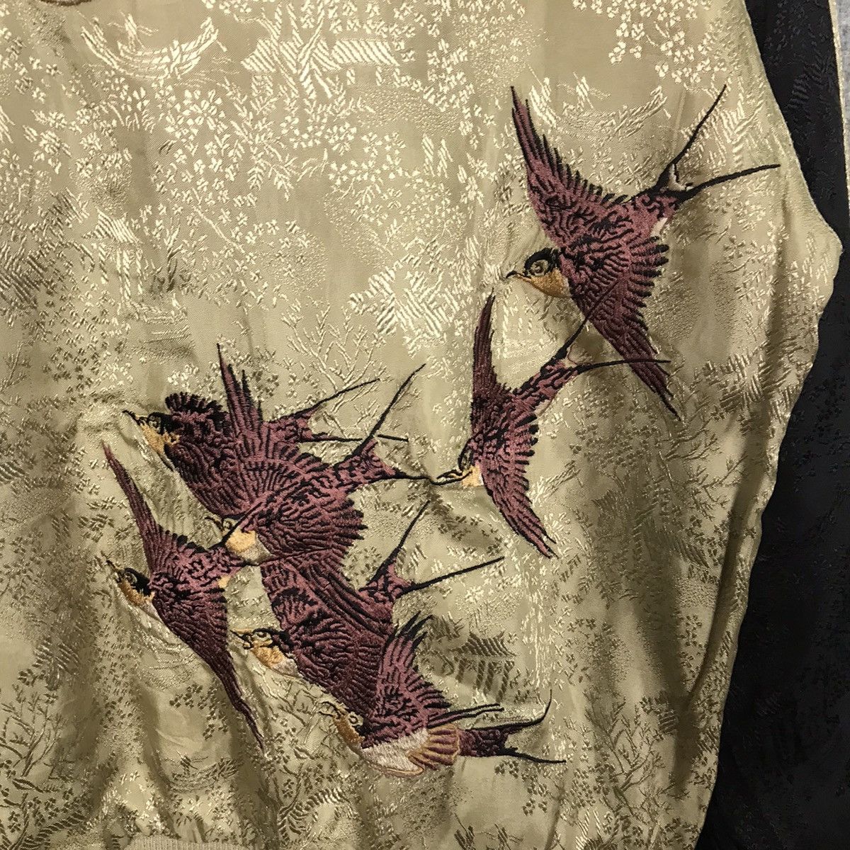 Japanese Brand REVERSIBLE SUKAJAN EMBROIDERY JAPANESE JACKET Size US L / EU 52-54 / 3 - 13 Thumbnail