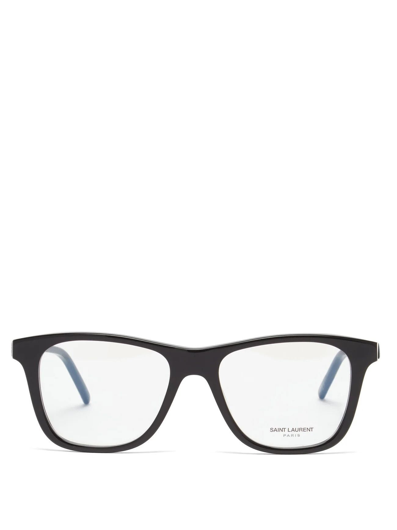 Saint Laurent Paris Saint Laurent SL M83 Optical Glasses - Black Acetate Size ONE SIZE - 3 Thumbnail