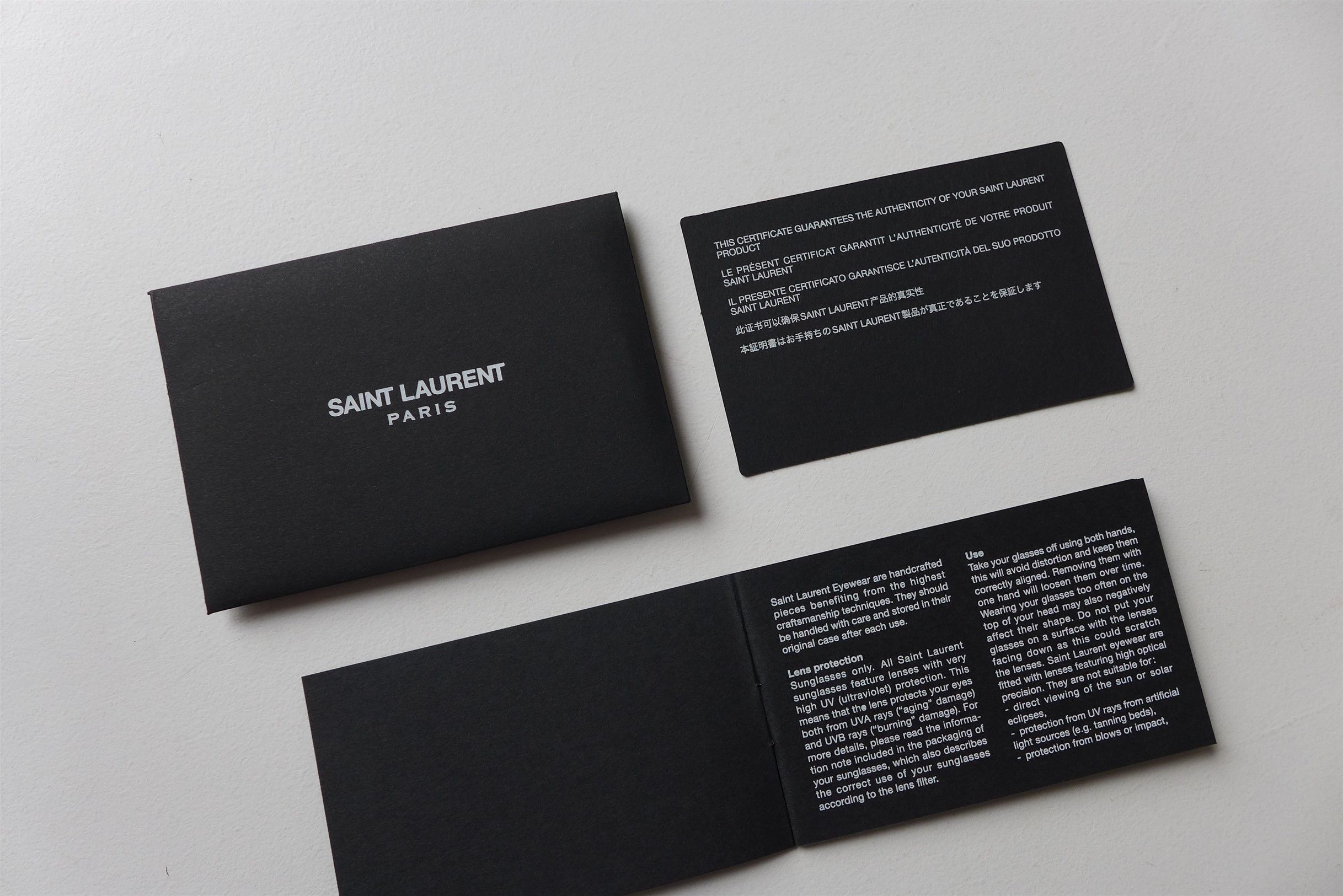 Saint Laurent Paris Saint Laurent SL M83 Optical Glasses - Black Acetate Size ONE SIZE - 9 Thumbnail