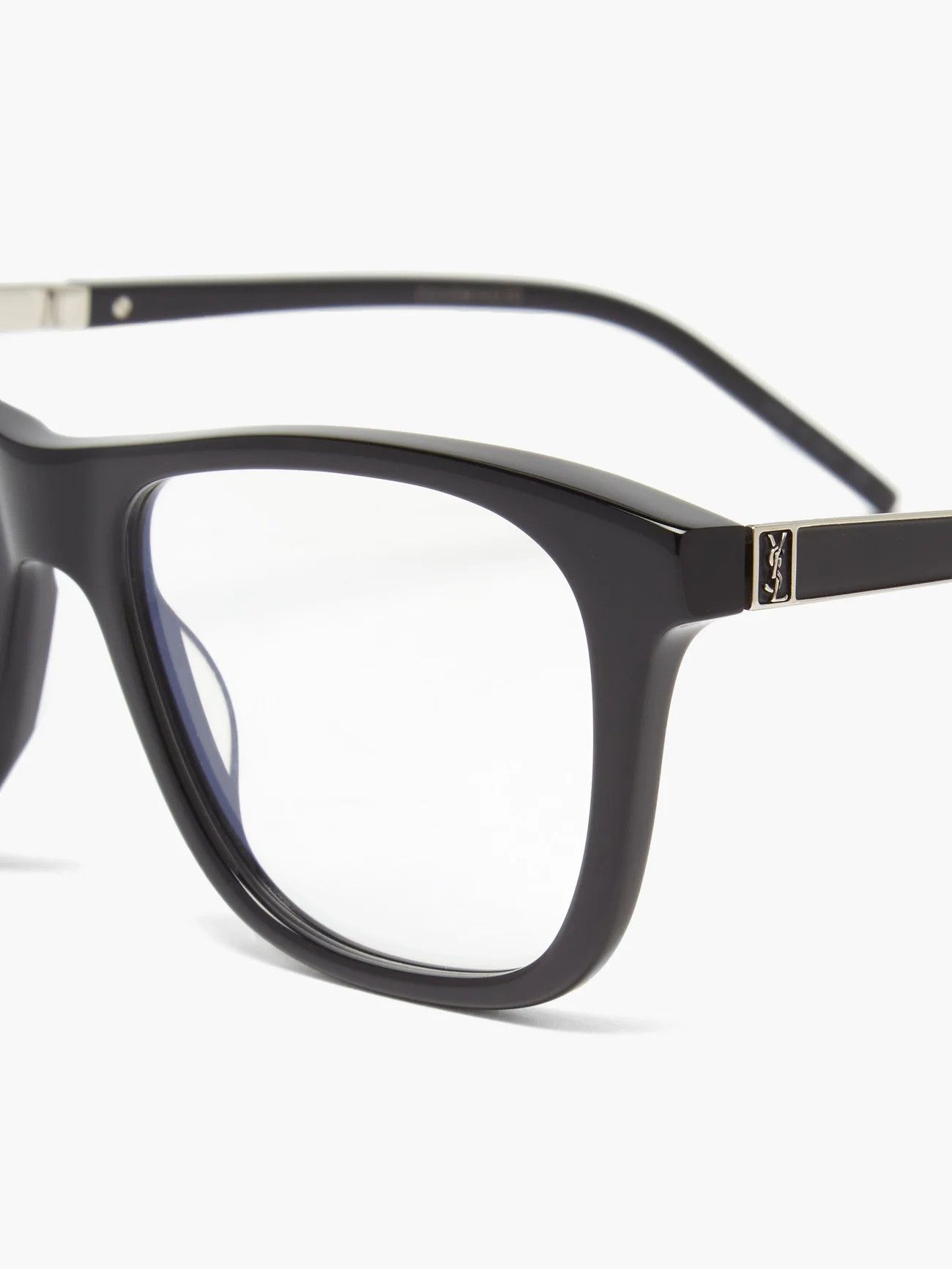 Saint Laurent Paris Saint Laurent SL M83 Optical Glasses - Black Acetate Size ONE SIZE - 5 Thumbnail