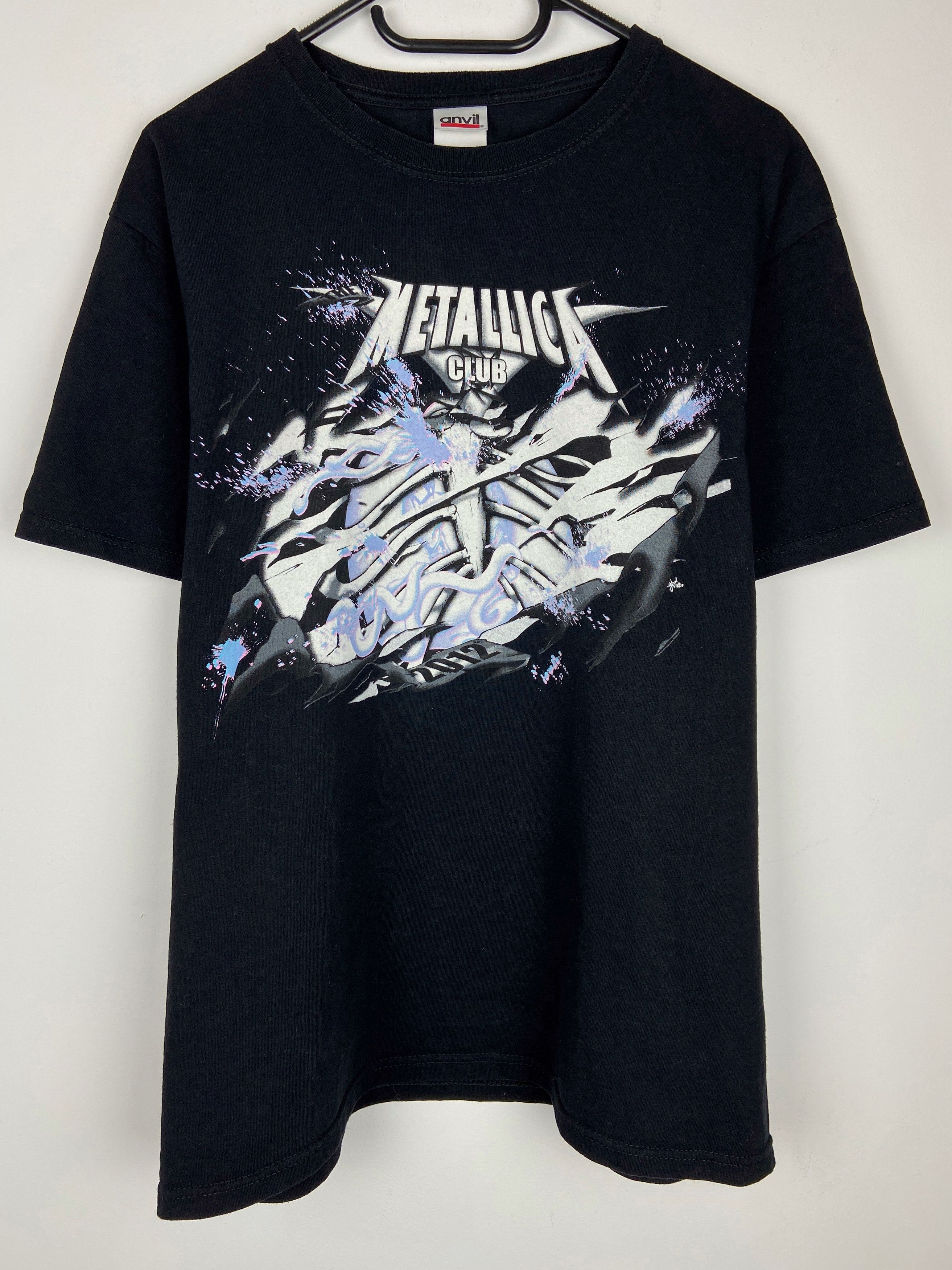 Band Tees Vintage Metallica Rock Band Graphic T Shirt Tee Size US M / EU 48-50 / 2 - 1 Thumbnail