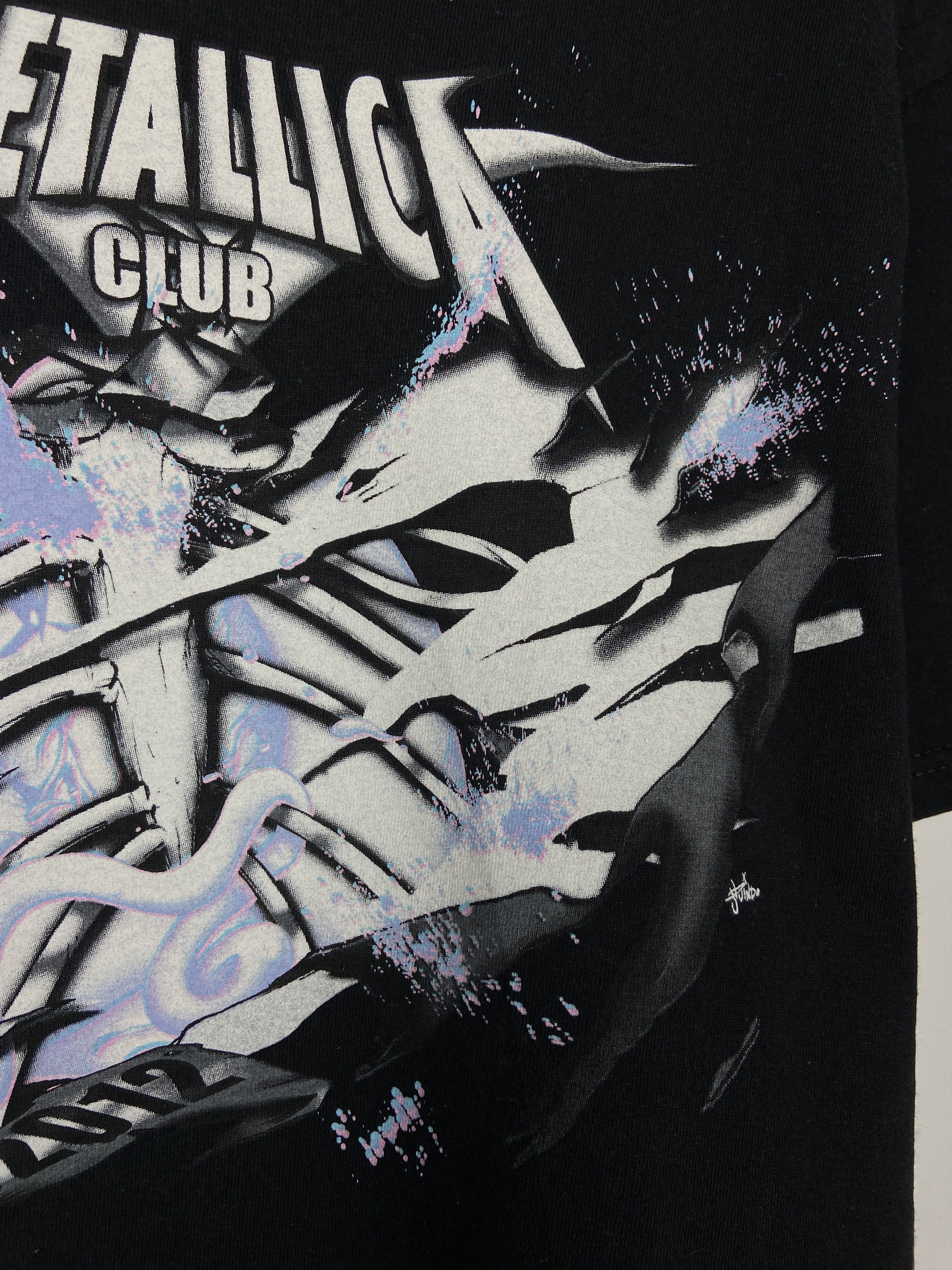Band Tees Vintage Metallica Rock Band Graphic T Shirt Tee Size US M / EU 48-50 / 2 - 6 Thumbnail