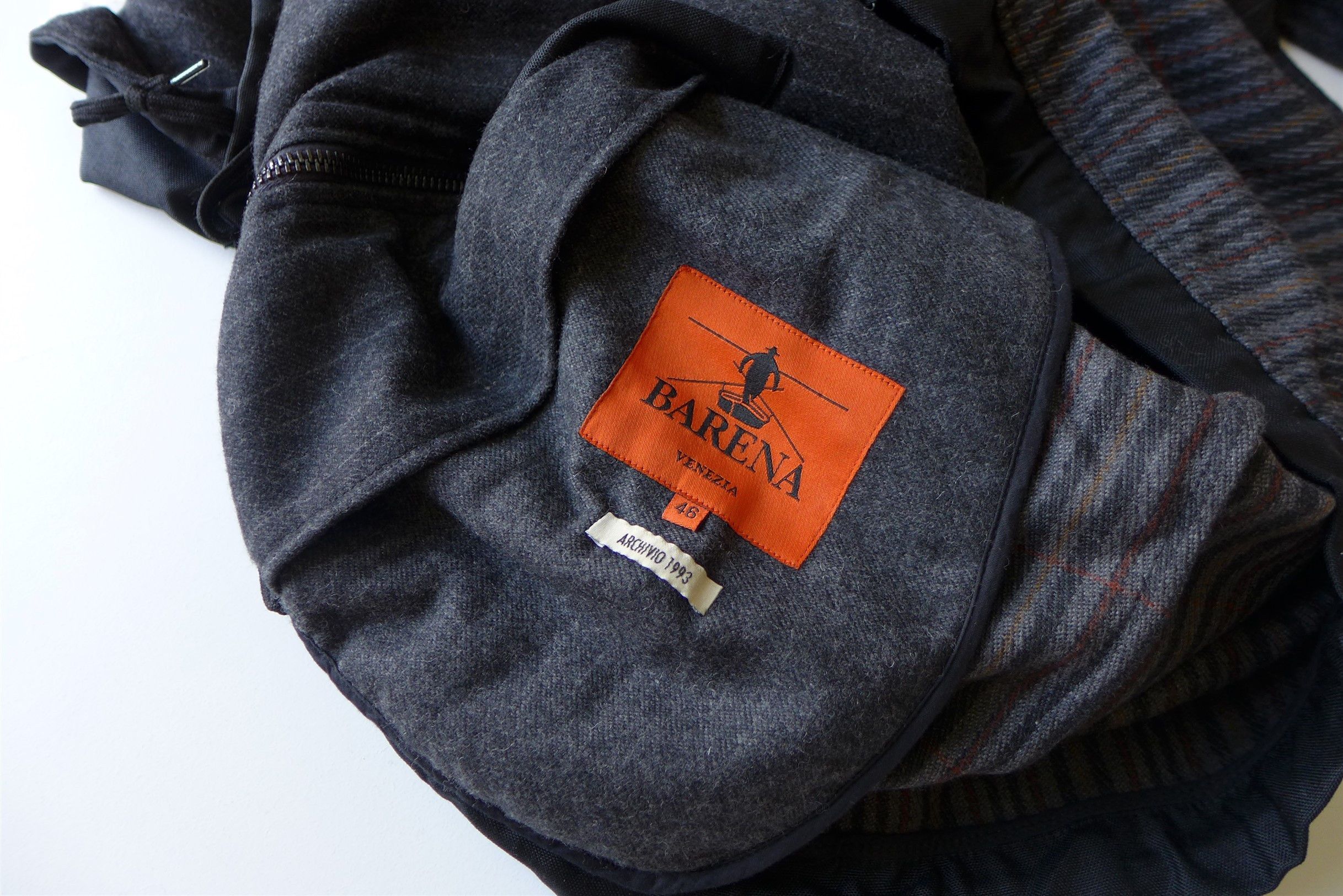 Barena Barena Archivio Lito Coat - Contrast Wool Size US S / EU 44-46 / 1 - 10 Thumbnail