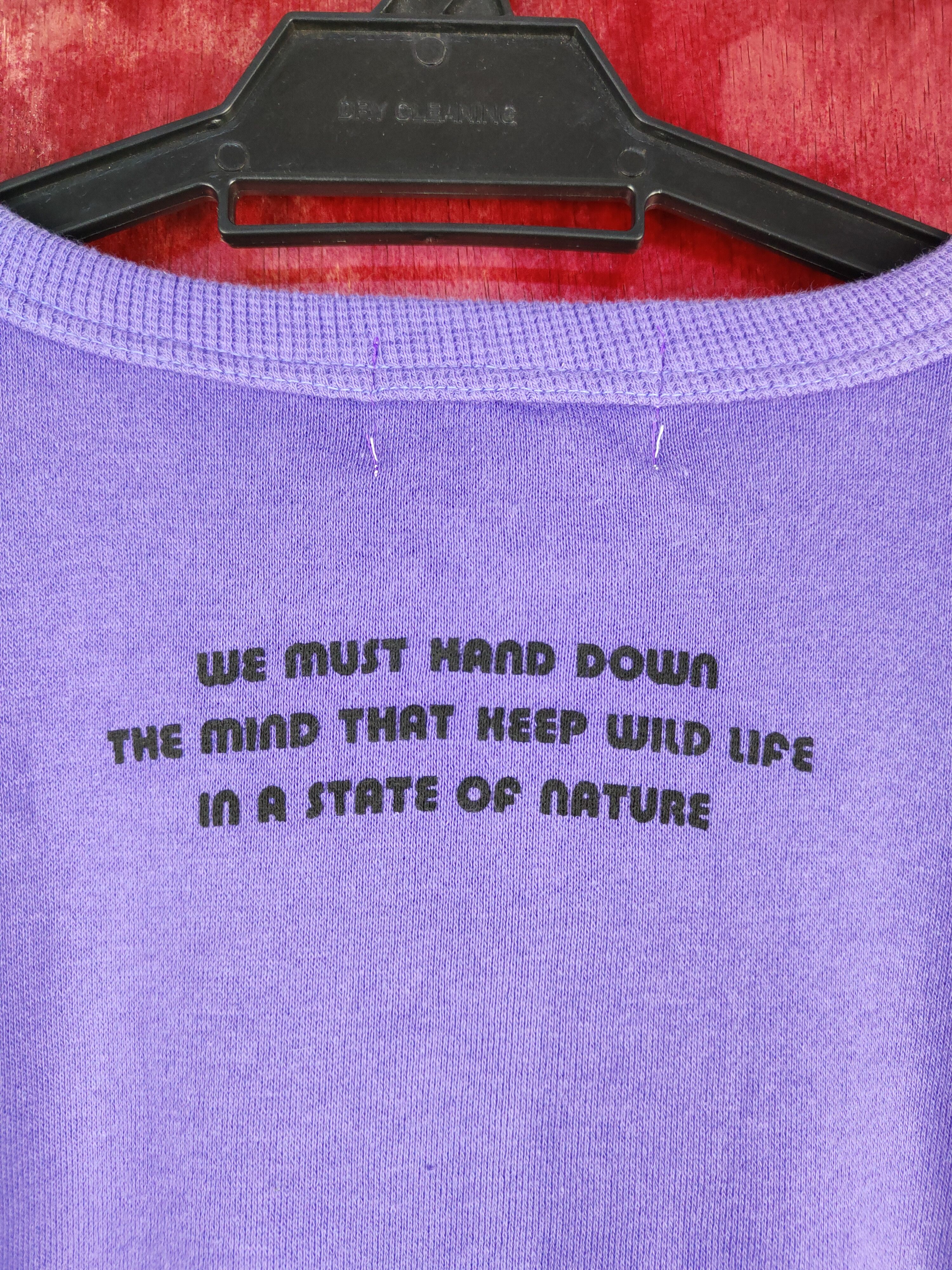 Japanese Brand × Vintage Ballow Sports Purple Sweatshirt vintage #186B Size L / US 10 / IT 46 - 9 Thumbnail