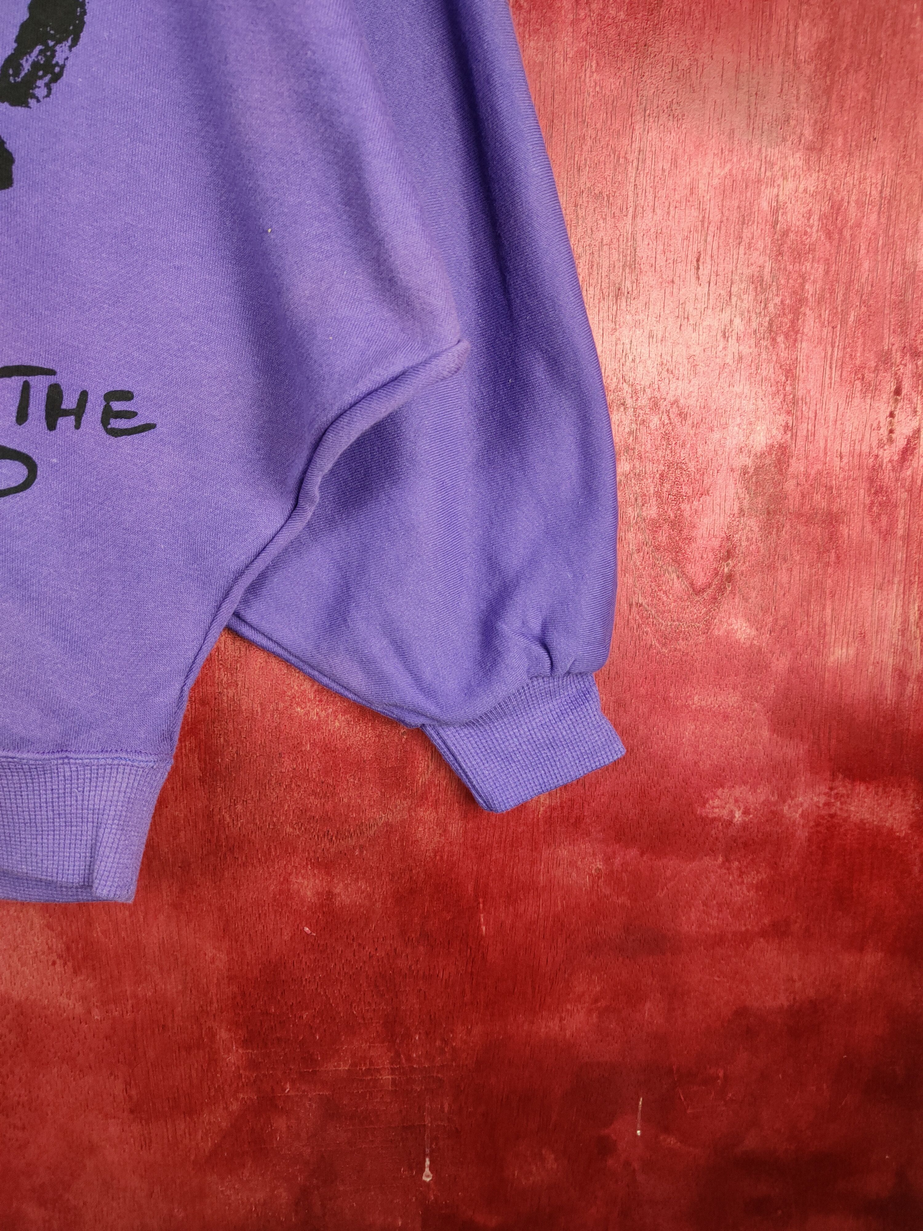 Japanese Brand × Vintage Ballow Sports Purple Sweatshirt vintage #186B Size L / US 10 / IT 46 - 7 Thumbnail
