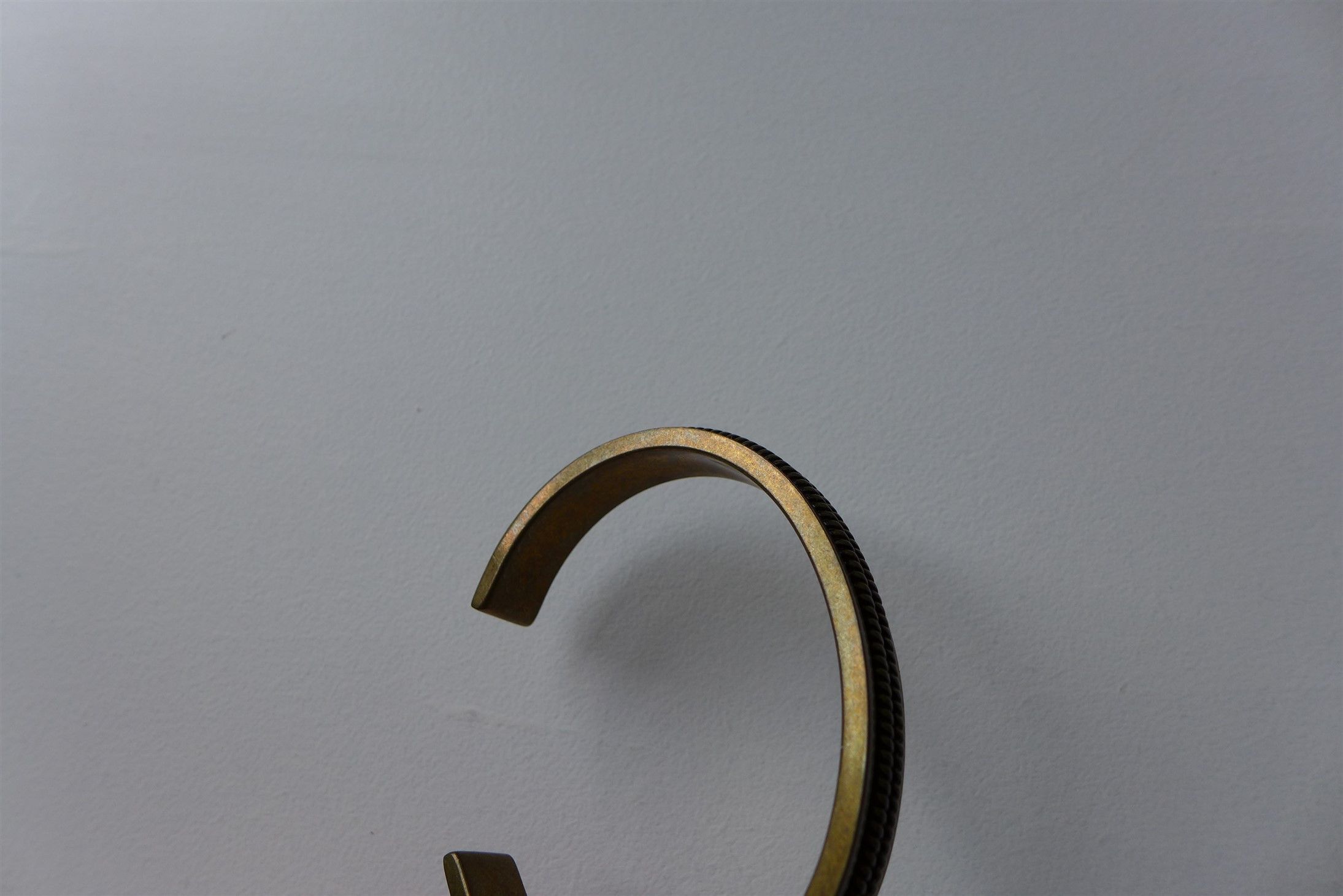 Saint Laurent Paris *Size Medium* Saint Laurent Cuff Bracelet - Gold Tone Brass Size ONE SIZE - 5 Thumbnail