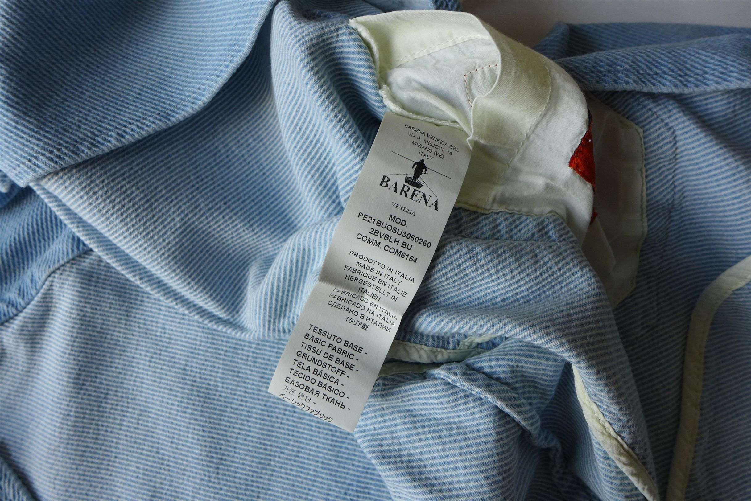 Barena Barena Rocheo Frusta Overshirt Jacket - Light Blue Size US S / EU 44-46 / 1 - 12 Thumbnail