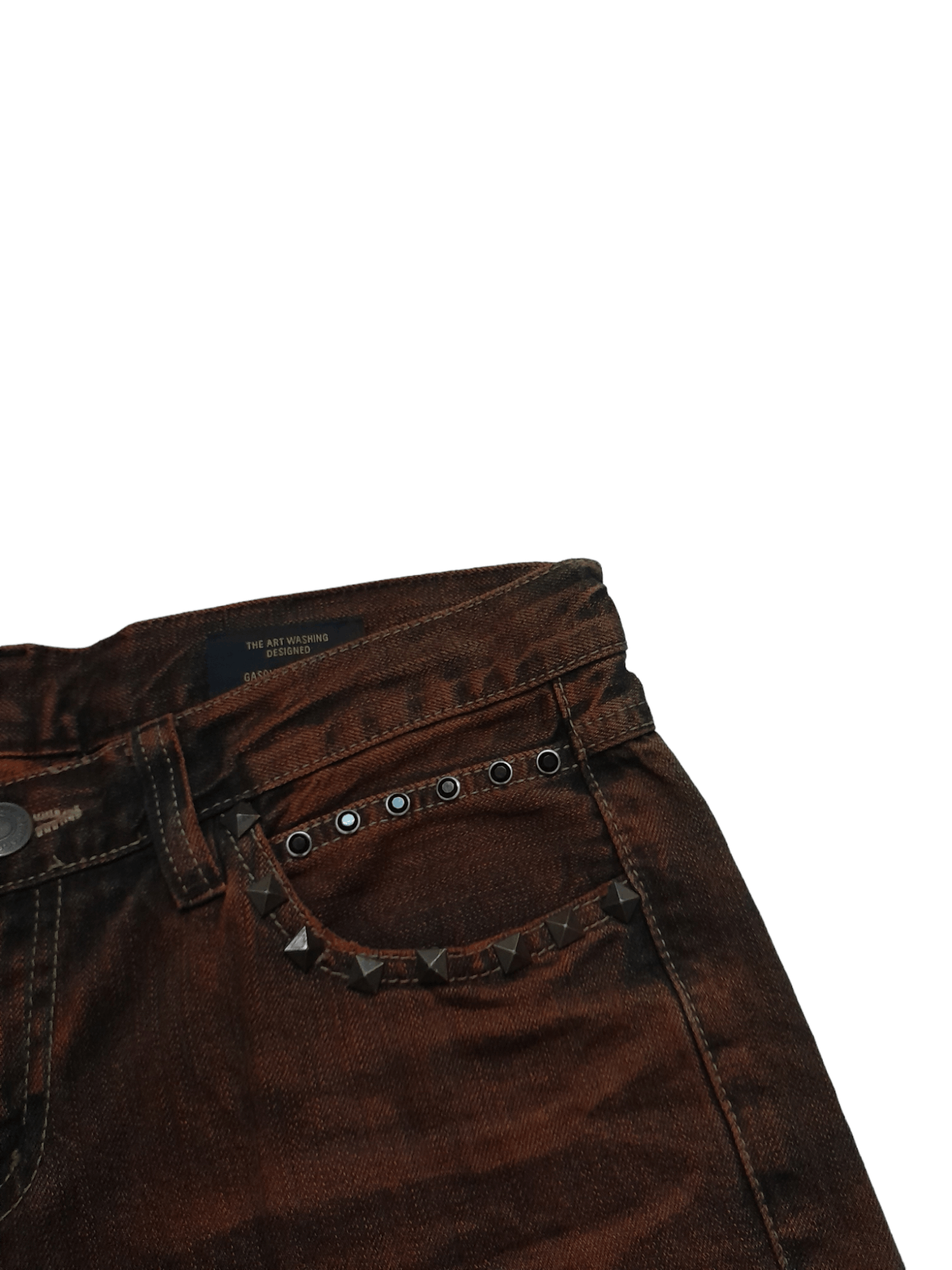 Designer Gasoline Art of Washing Denim Rusty (E946) Size US 30 / EU 46 - 4 Thumbnail