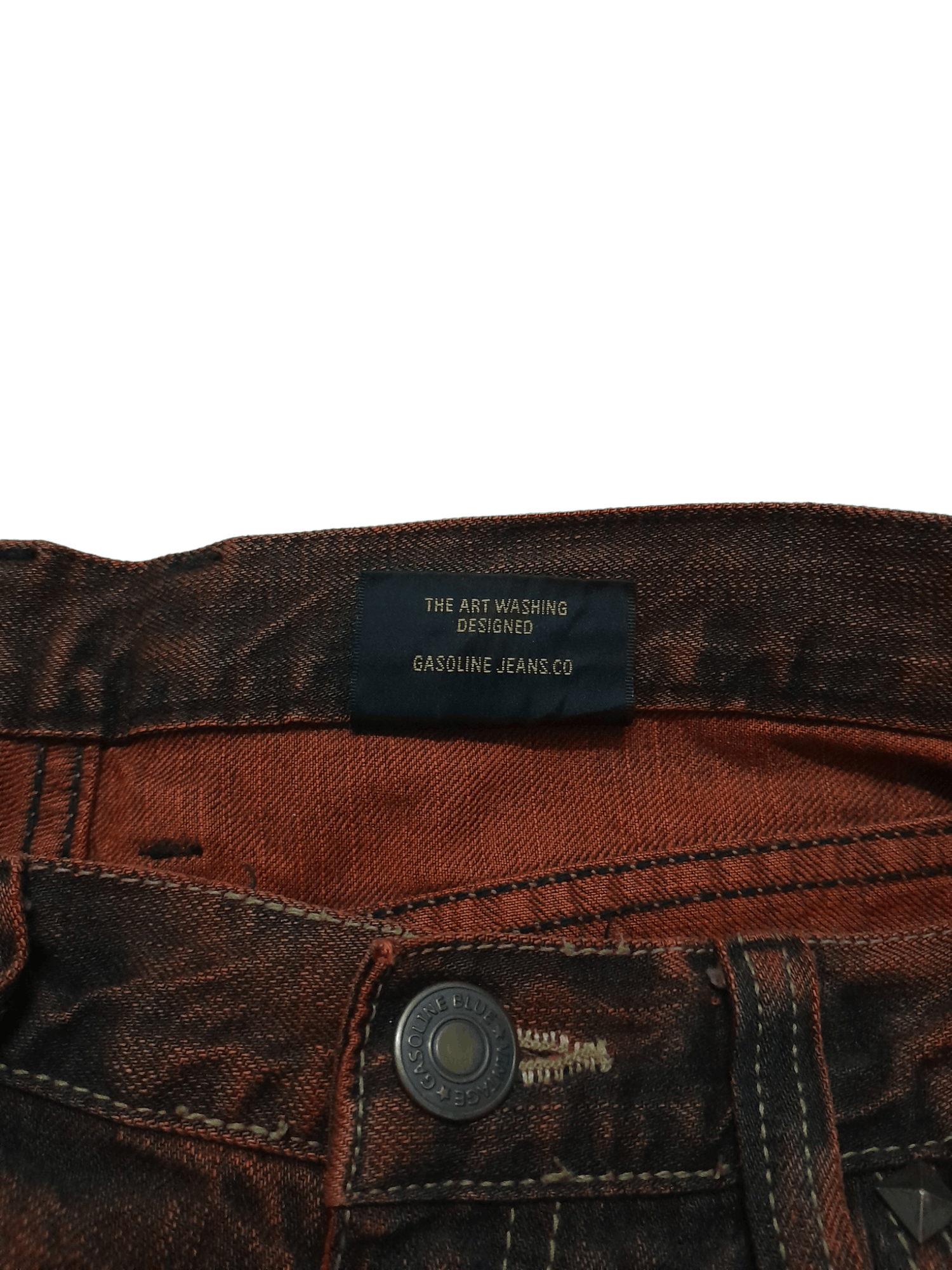 Designer Gasoline Art of Washing Denim Rusty (E946) Size US 30 / EU 46 - 5 Thumbnail
