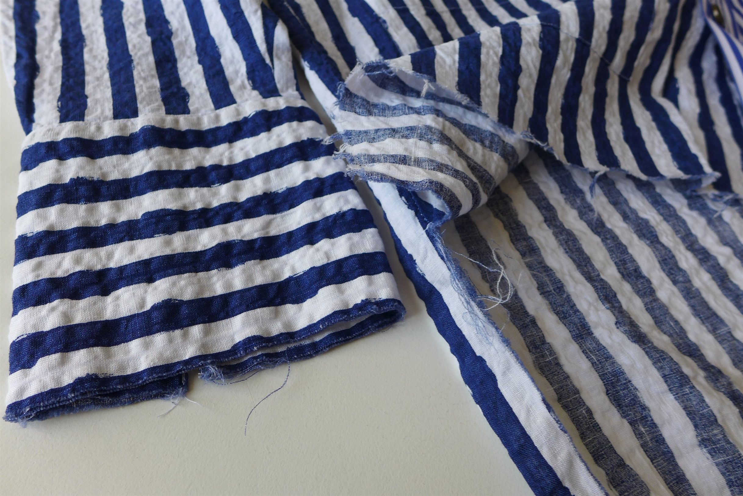 Greg Lauren × Paul & Shark Greg Lauren X Paul & Shark Oversized Contrast Striped Shirt Size US S / EU 44-46 / 1 - 10 Thumbnail