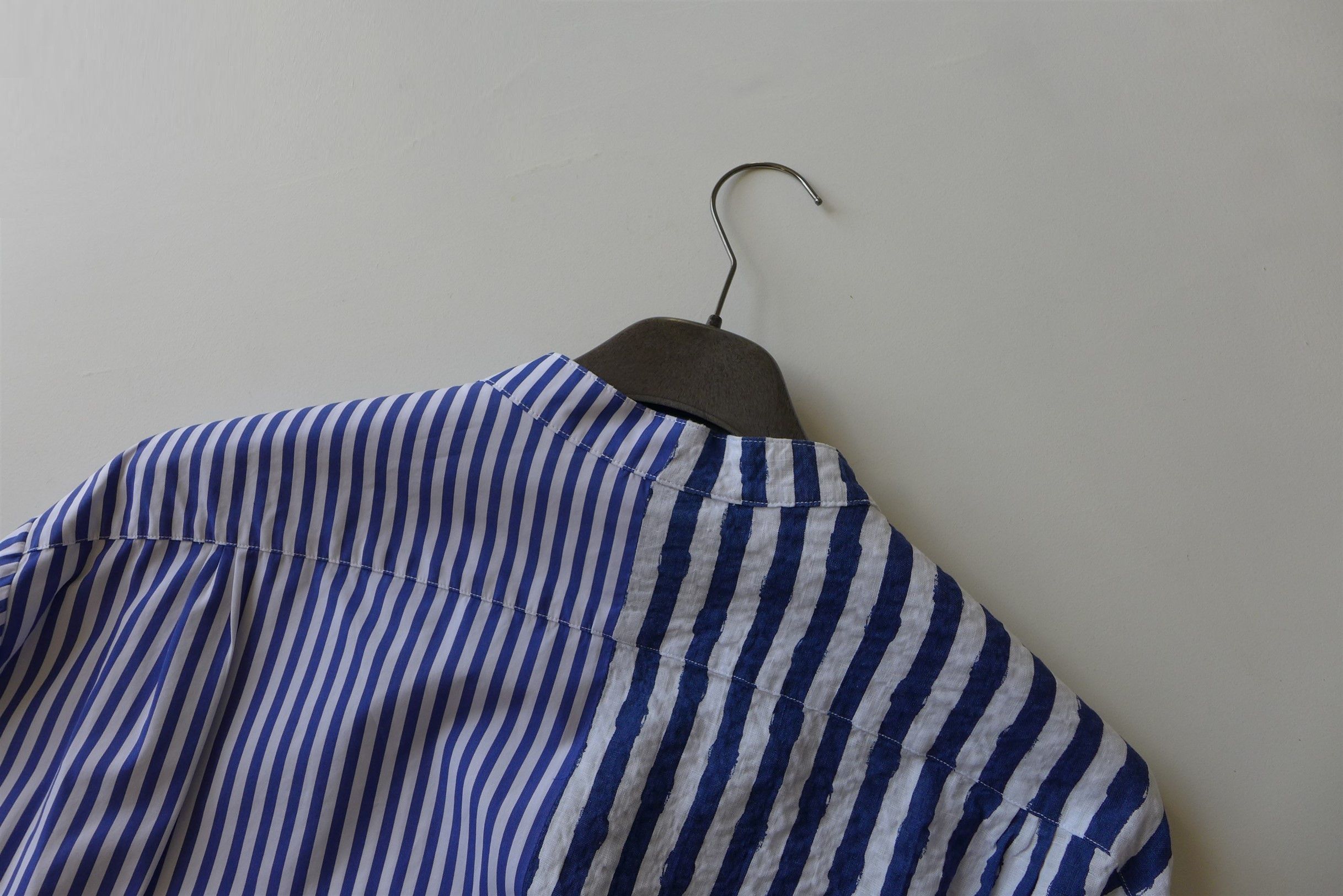 Greg Lauren × Paul & Shark Greg Lauren X Paul & Shark Oversized Contrast Striped Shirt Size US S / EU 44-46 / 1 - 7 Thumbnail