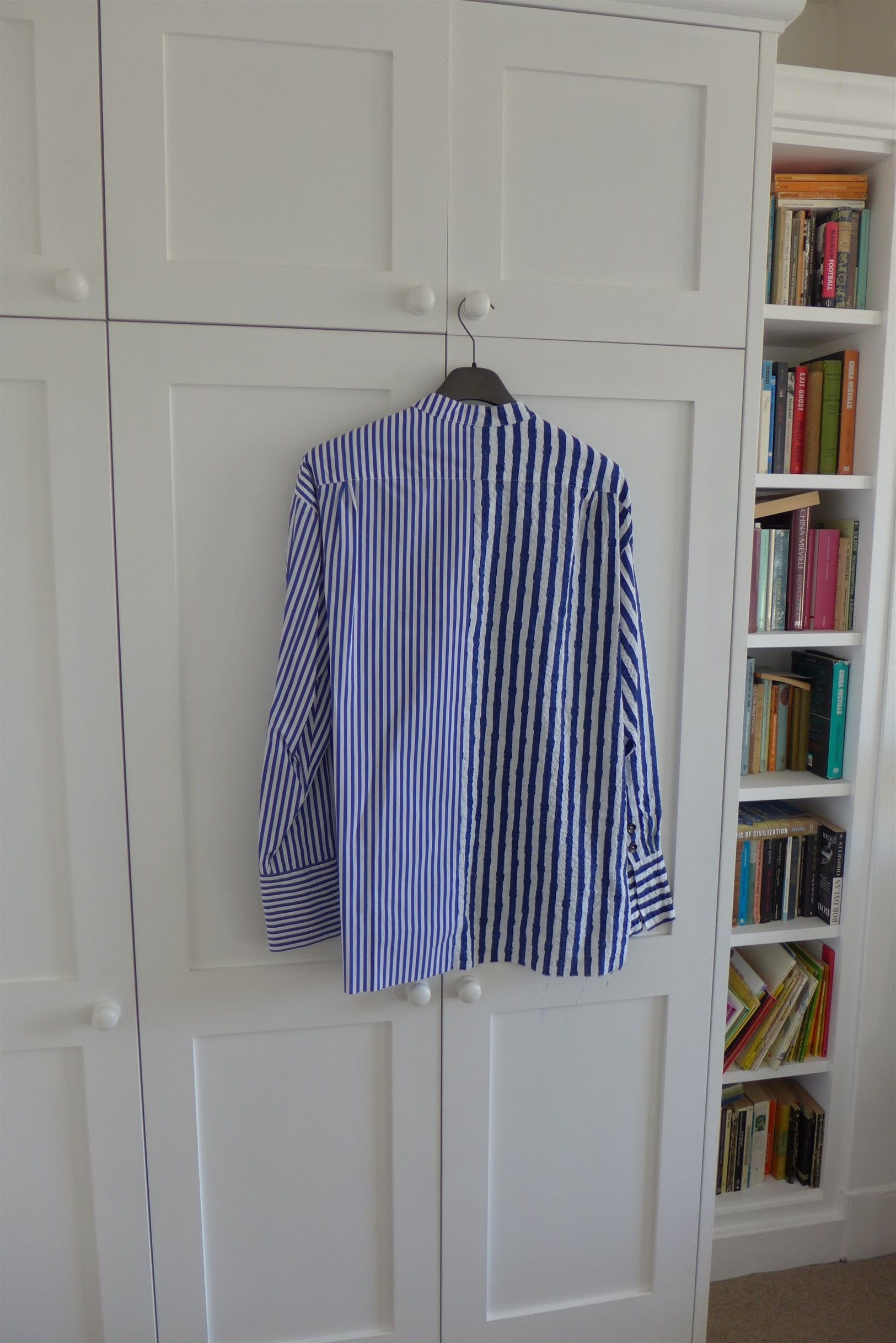 Greg Lauren × Paul & Shark Greg Lauren X Paul & Shark Oversized Contrast Striped Shirt Size US S / EU 44-46 / 1 - 4 Thumbnail