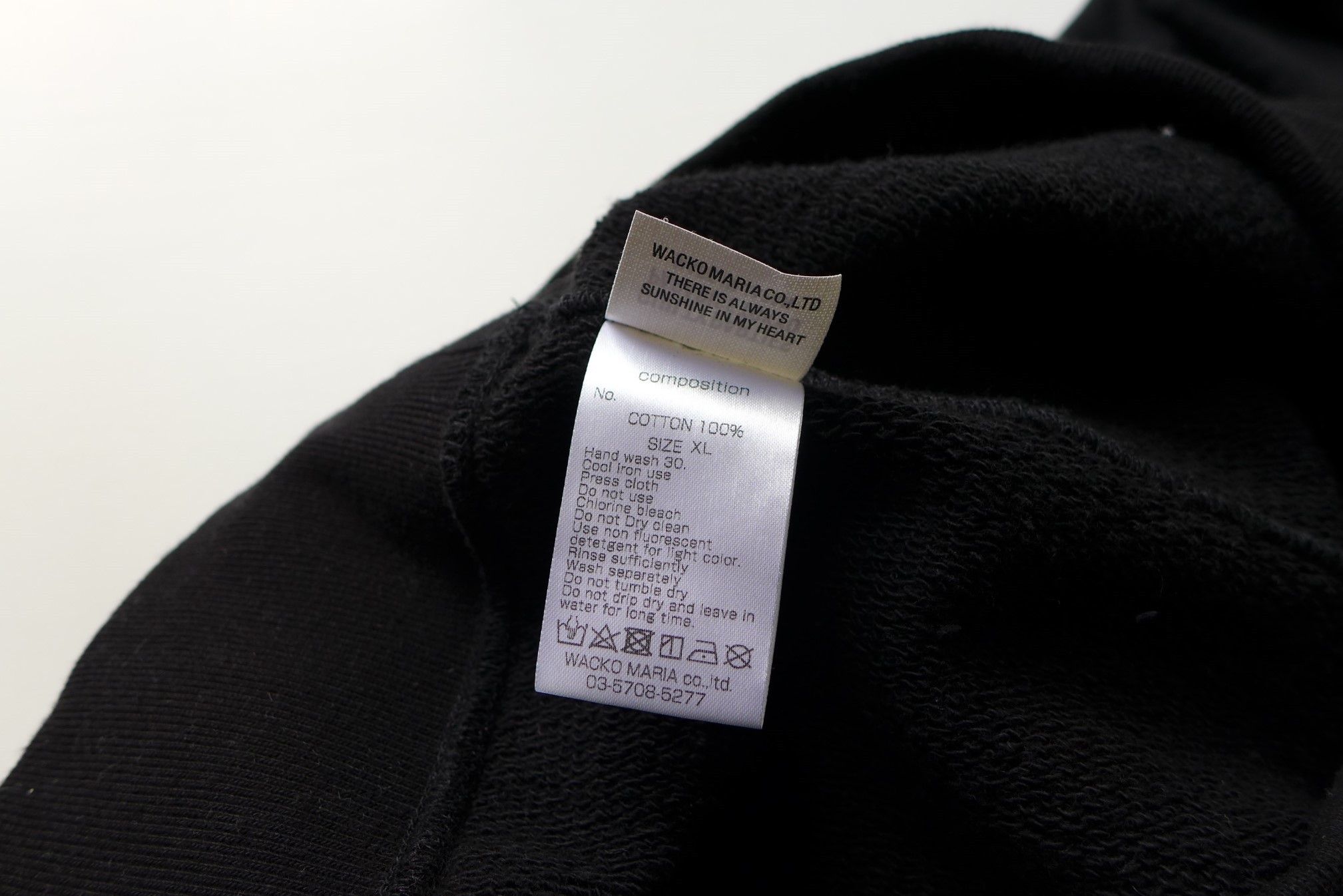 Fragment Design Wacko Maria x Fragments Hoodie - Black Cotton Size US XL / EU 56 / 4 - 8 Thumbnail