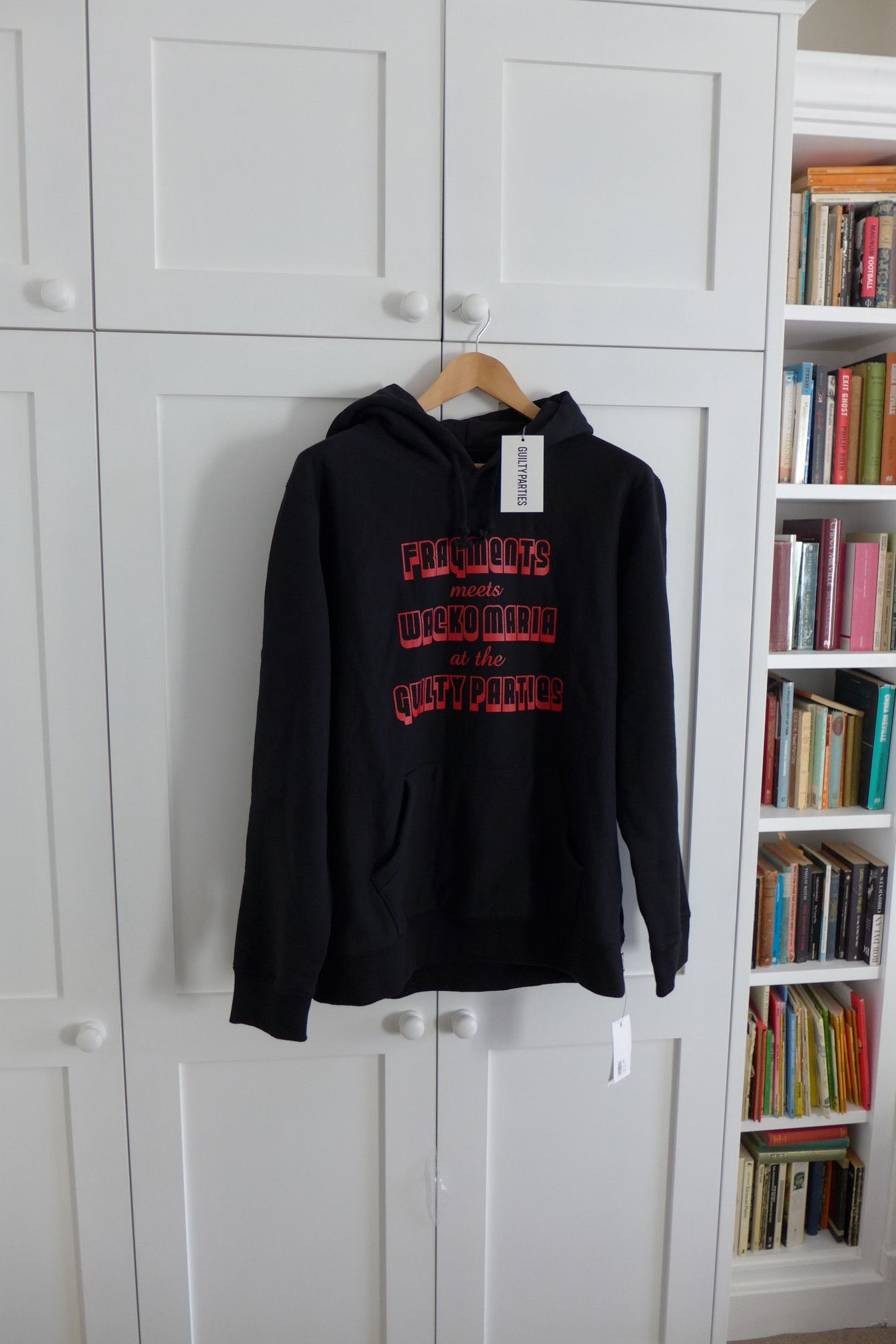 Fragment Design Wacko Maria x Fragments Hoodie - Black Cotton Size US XL / EU 56 / 4 - 2 Thumbnail