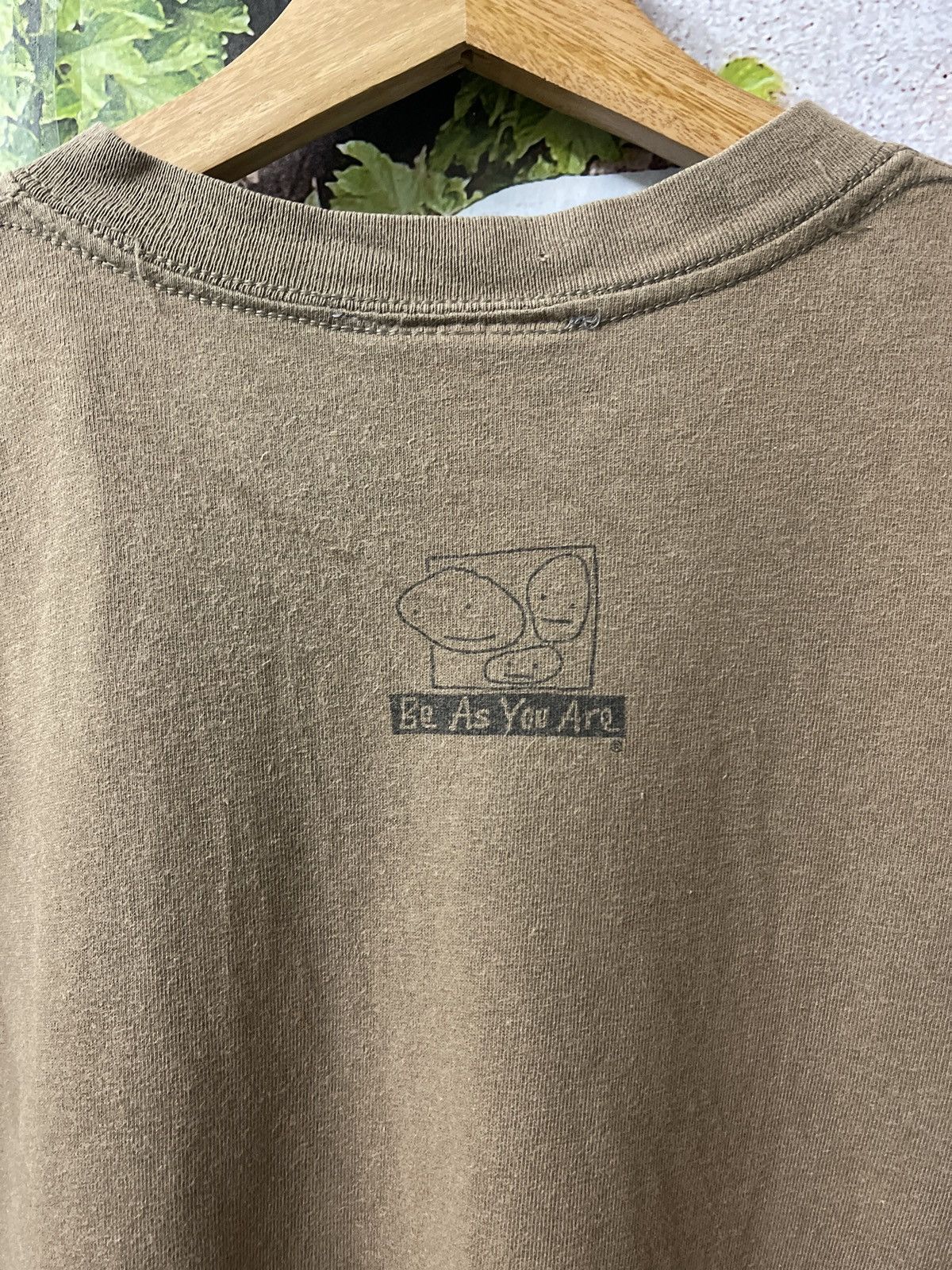 Vintage VINTAGE BE AS YOU ARE GIANT TEE VERY RARE Size US S / EU 44-46 / 1 - 6 Thumbnail