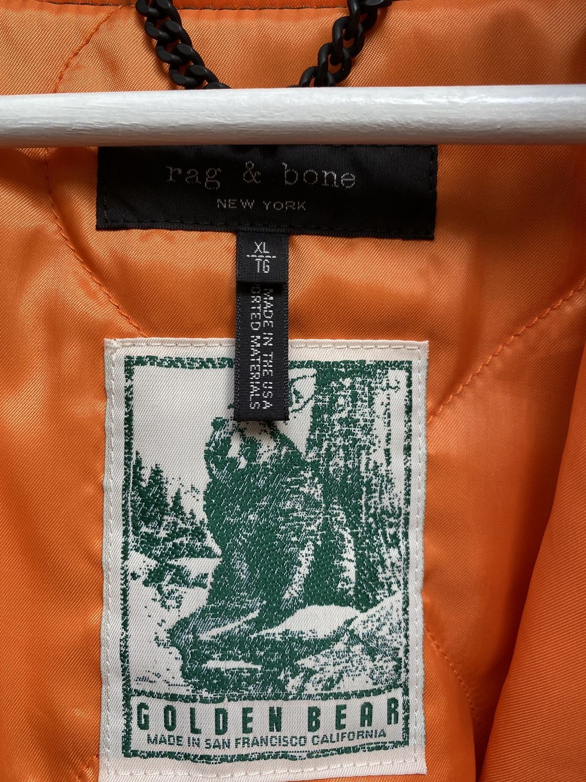 Rag & Bone Rag &Bone Collab w/ Golden Bear & Moon varsity bomber XL Size US XL / EU 56 / 4 - 3 Thumbnail