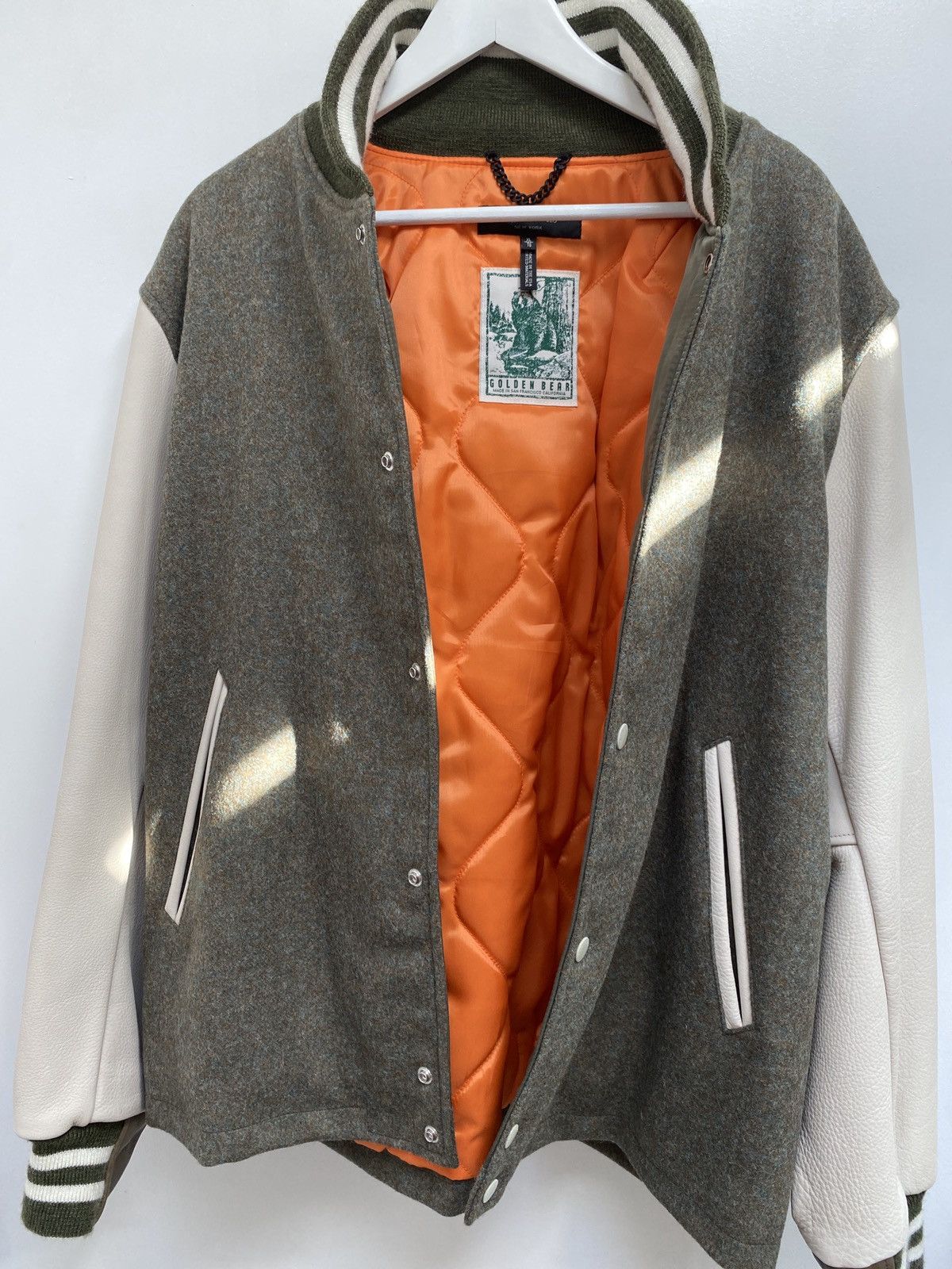 Rag & Bone Rag &Bone Collab w/ Golden Bear & Moon varsity bomber XL Size US XL / EU 56 / 4 - 2 Thumbnail