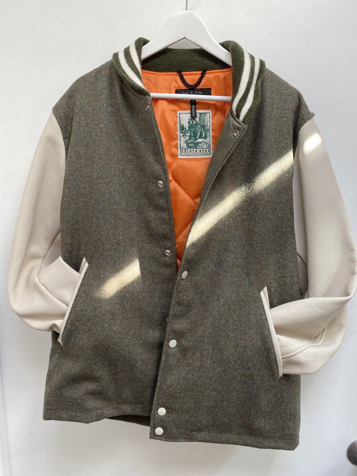 Rag & Bone Rag &Bone Collab w/ Golden Bear & Moon varsity bomber XL Size US XL / EU 56 / 4 - 1 Thumbnail