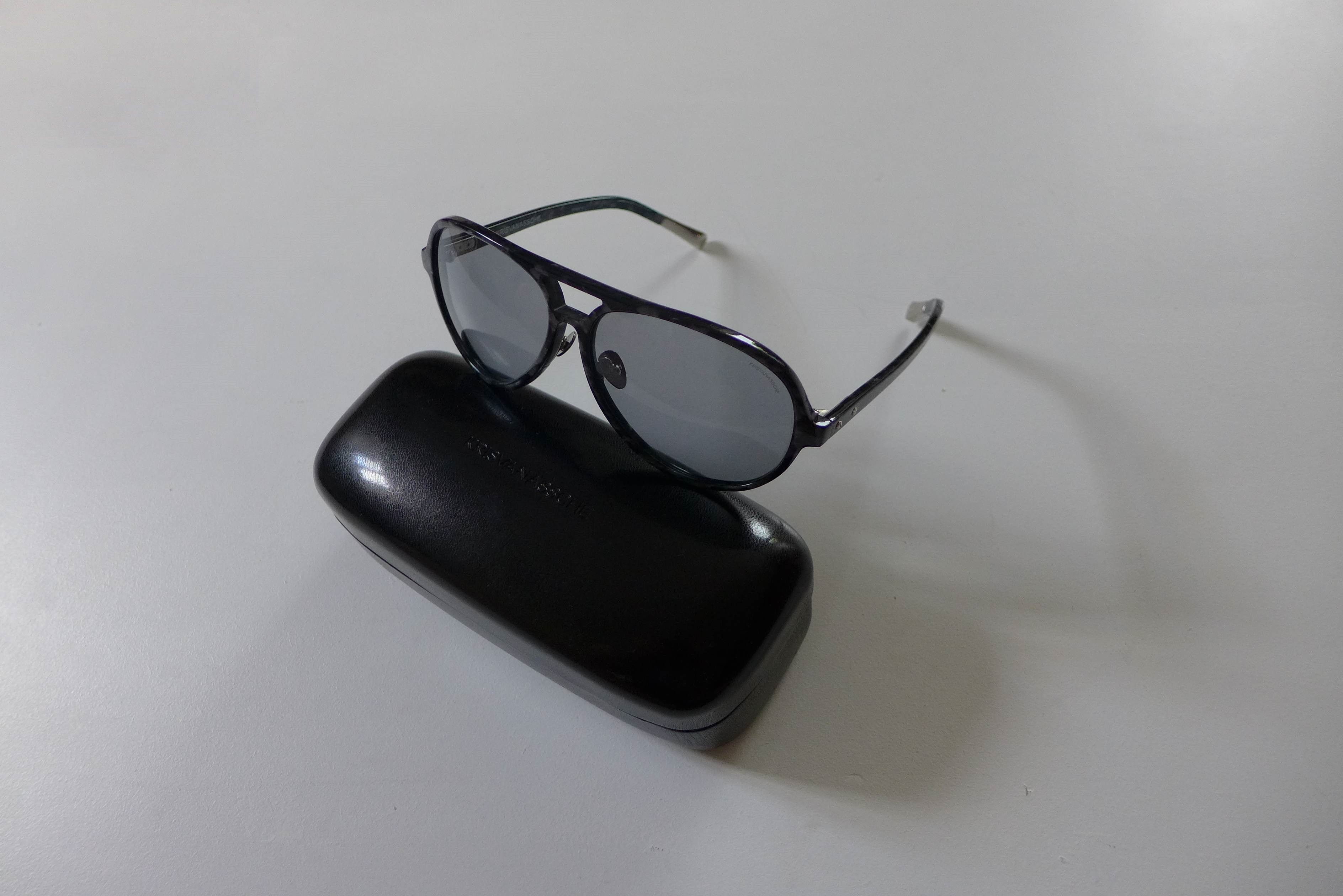 Kris Van Assche Kris Van Assche Sunglasses - Grey Tortoiseshell Acetate Size ONE SIZE - 5 Thumbnail
