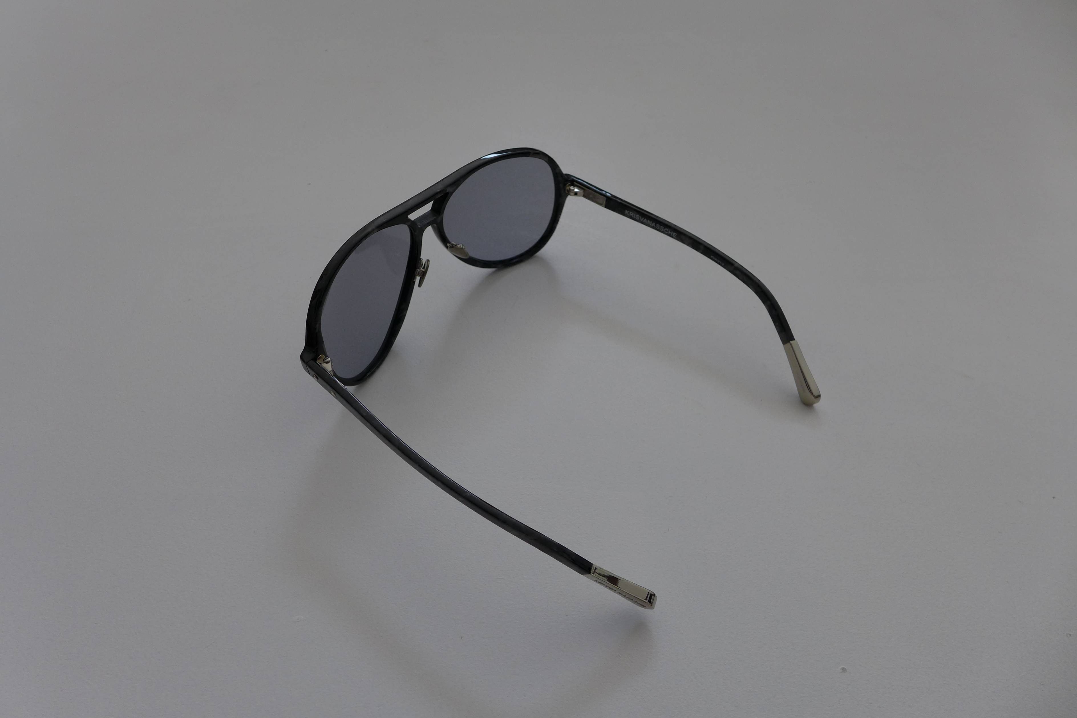 Kris Van Assche Kris Van Assche Sunglasses - Grey Tortoiseshell Acetate Size ONE SIZE - 6 Thumbnail