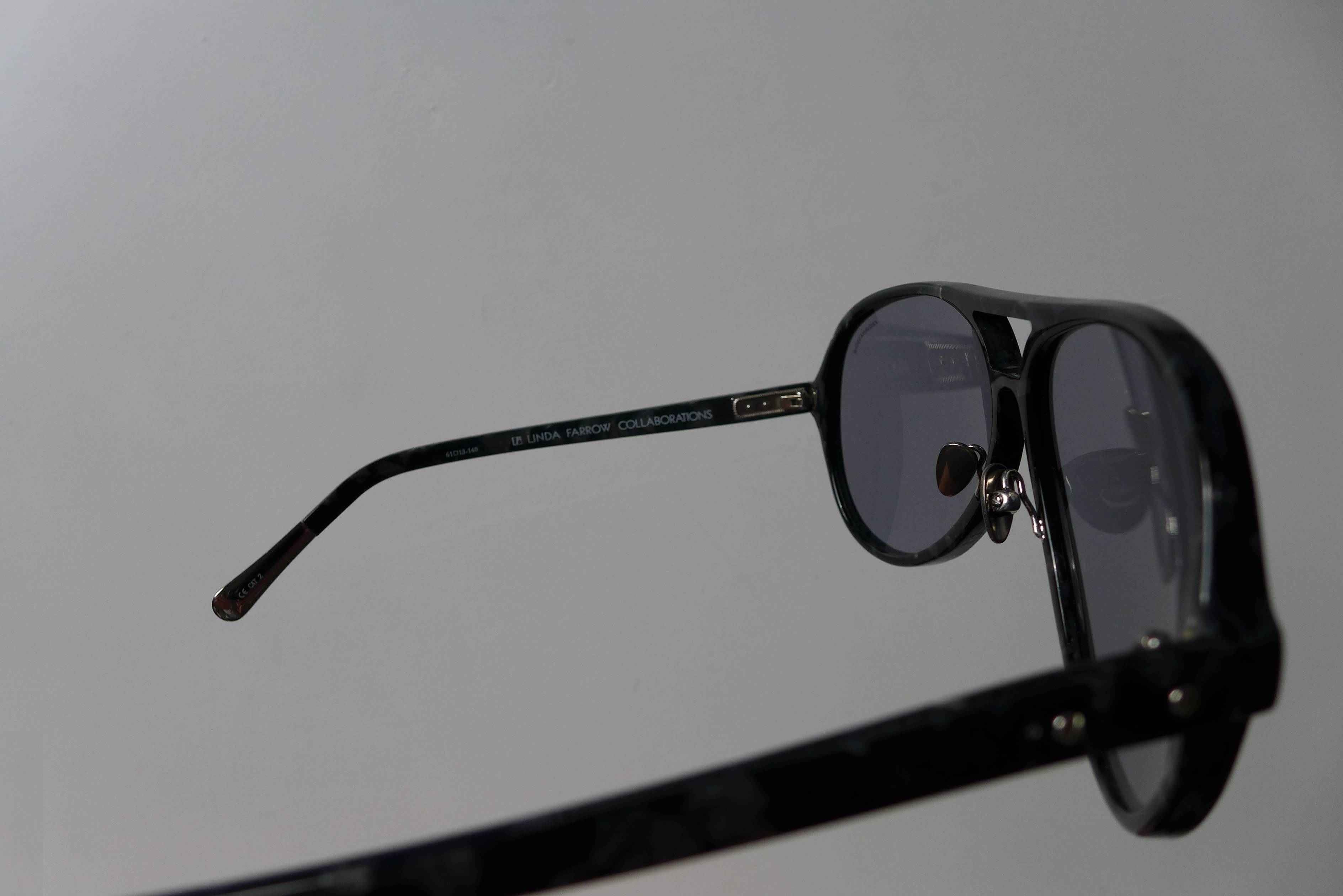 Kris Van Assche Kris Van Assche Sunglasses - Grey Tortoiseshell Acetate Size ONE SIZE - 12 Thumbnail