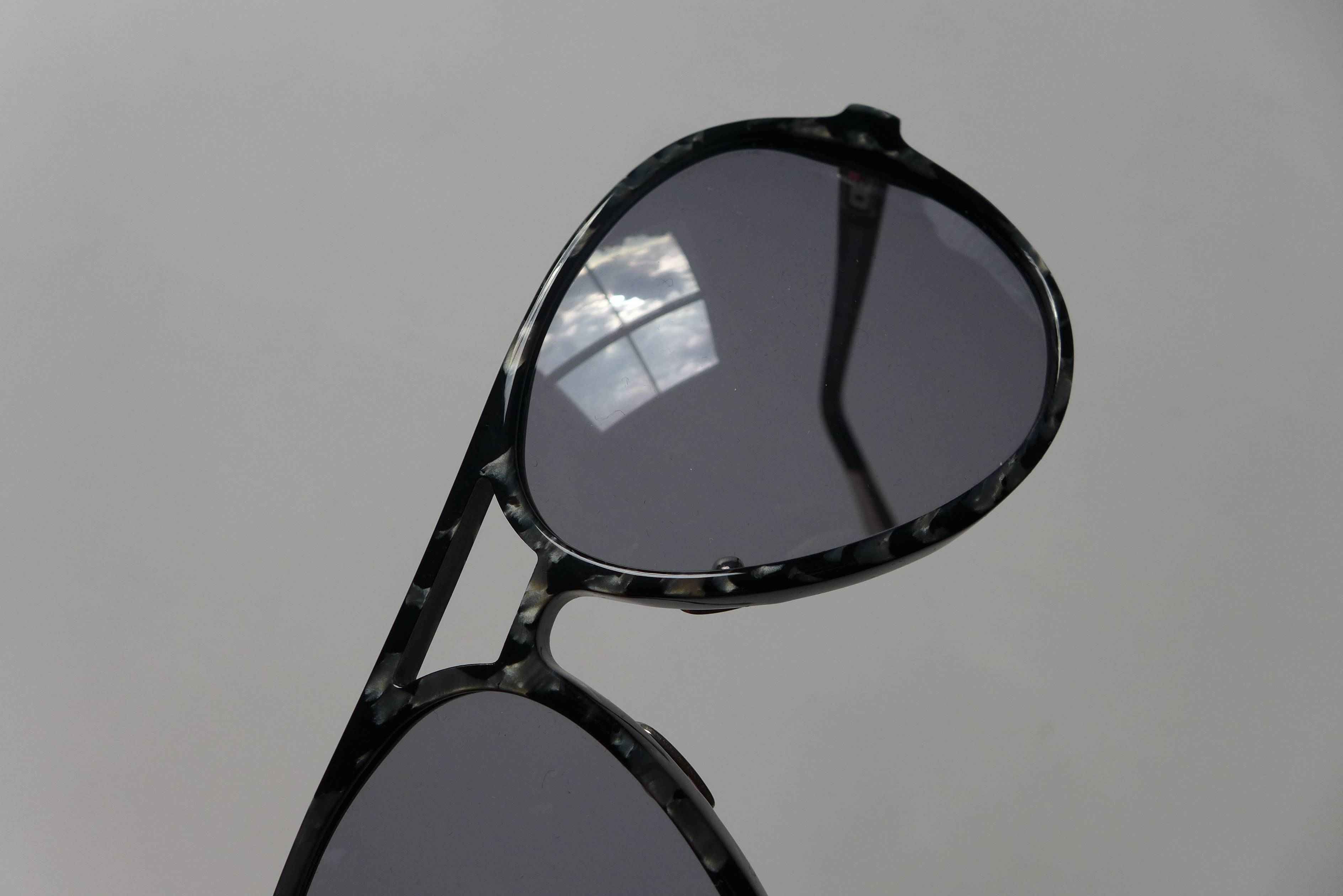 Kris Van Assche Kris Van Assche Sunglasses - Grey Tortoiseshell Acetate Size ONE SIZE - 13 Thumbnail