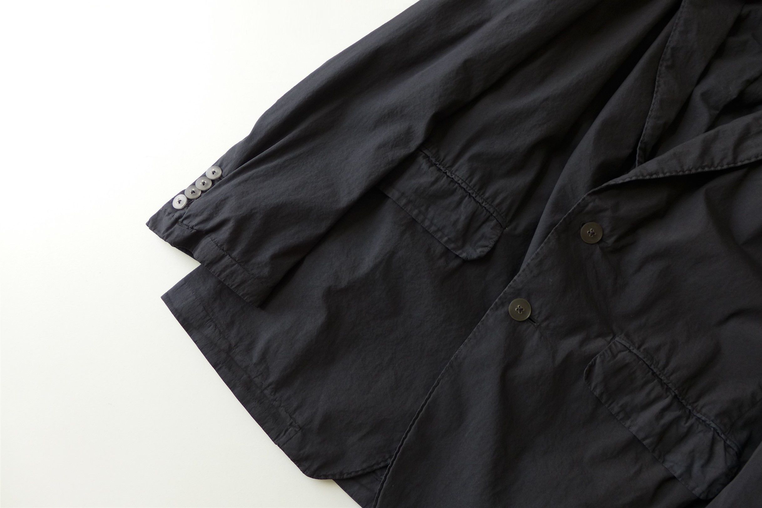 Dries Van Noten Dries Van Noten Bentone Jacket - Black Cotton Size US S / EU 44-46 / 1 - 8 Thumbnail