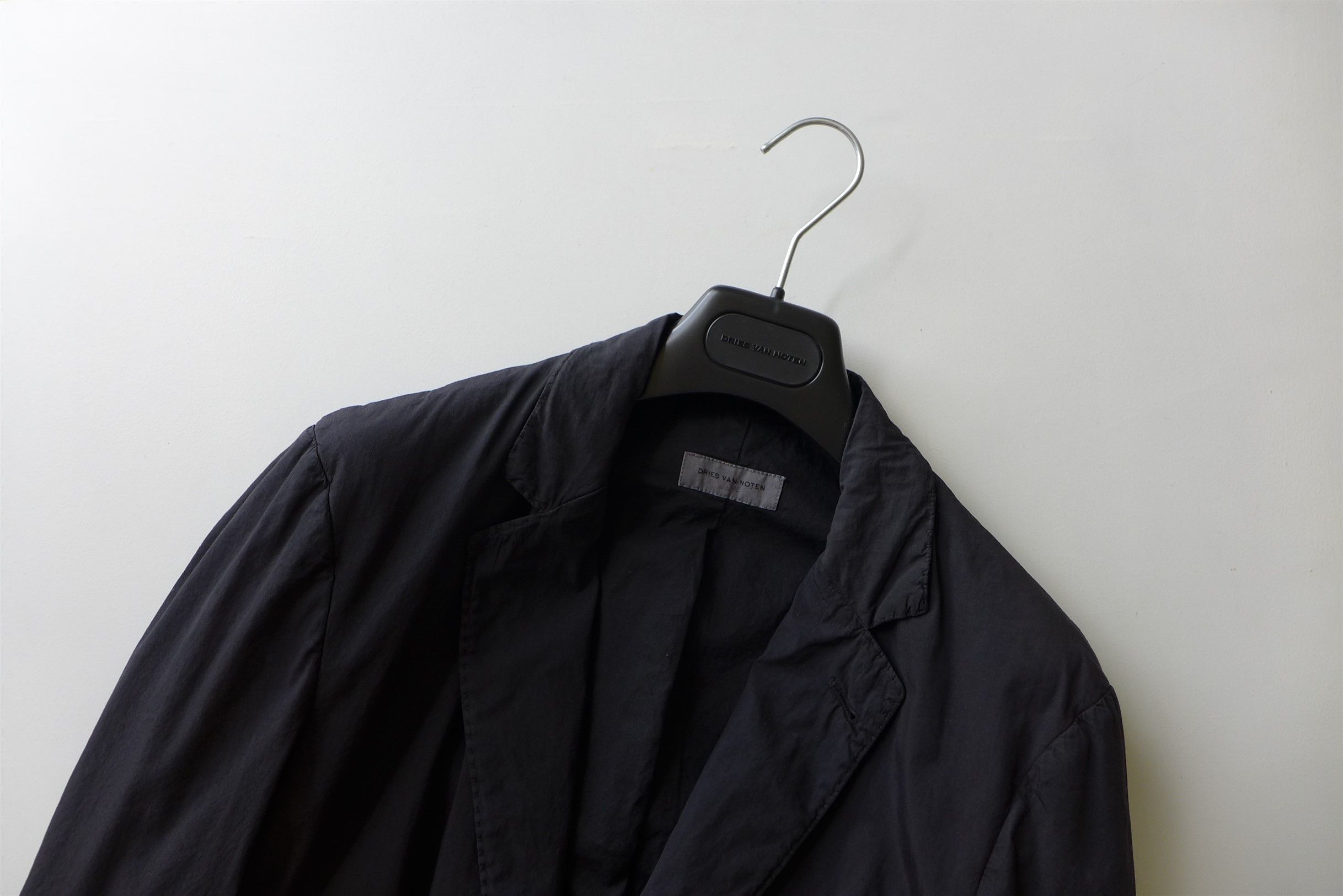 Dries Van Noten Dries Van Noten Bentone Jacket - Black Cotton Size US S / EU 44-46 / 1 - 6 Thumbnail