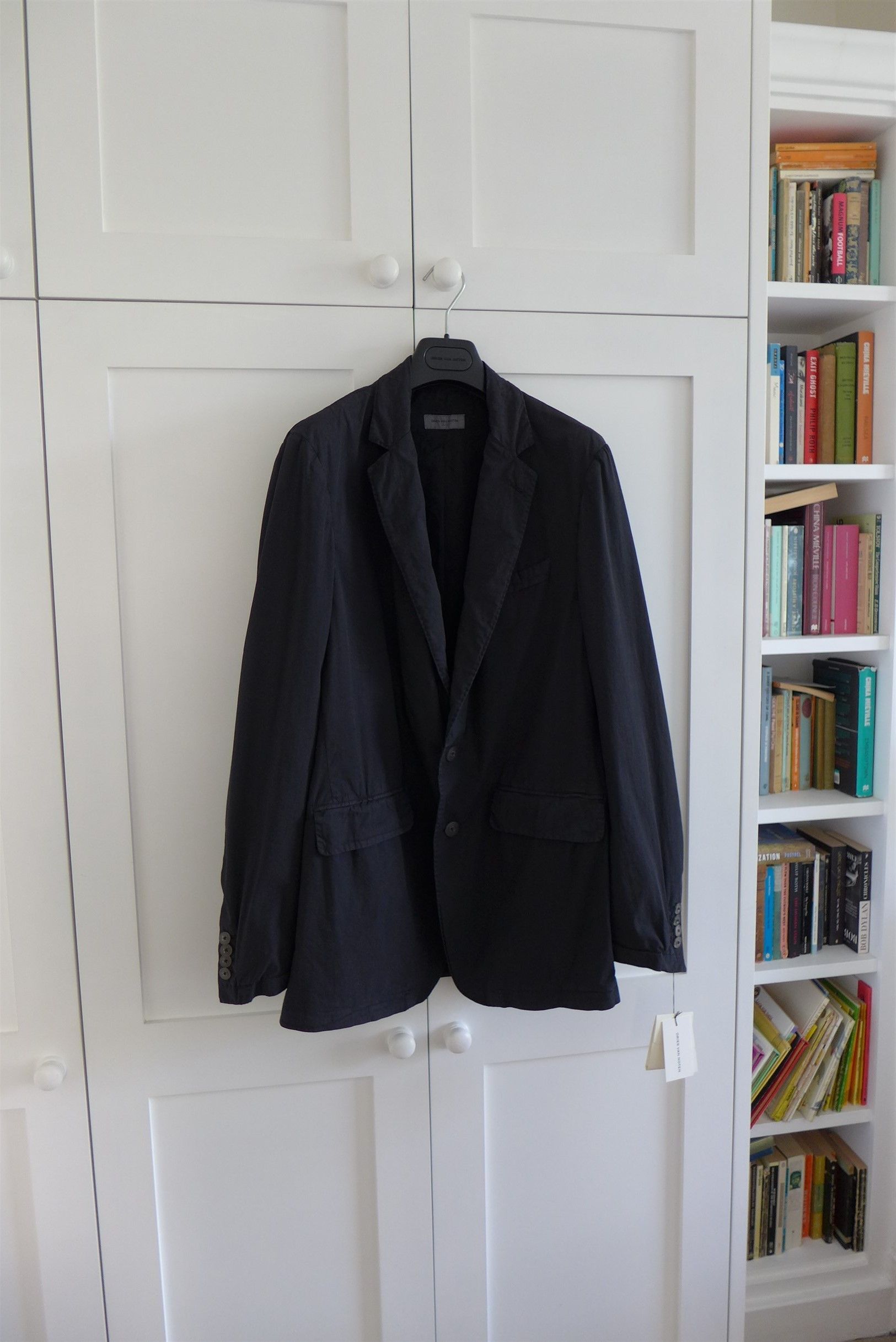 Dries Van Noten Dries Van Noten Bentone Jacket - Black Cotton Size US S / EU 44-46 / 1 - 3 Thumbnail