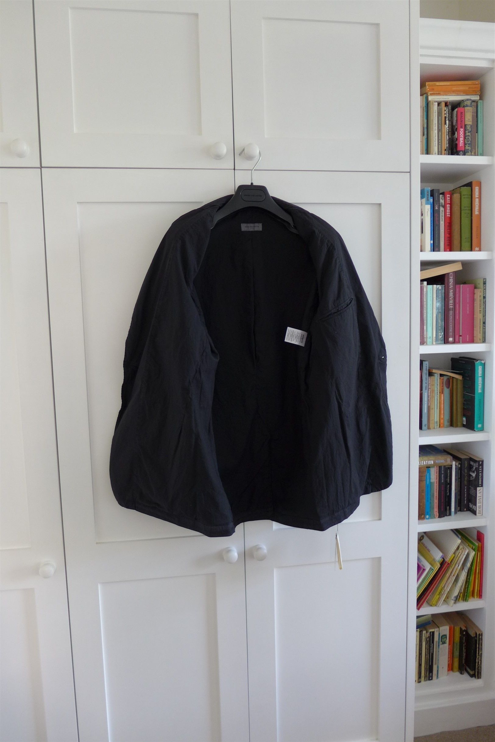 Dries Van Noten Dries Van Noten Bentone Jacket - Black Cotton Size US S / EU 44-46 / 1 - 5 Thumbnail
