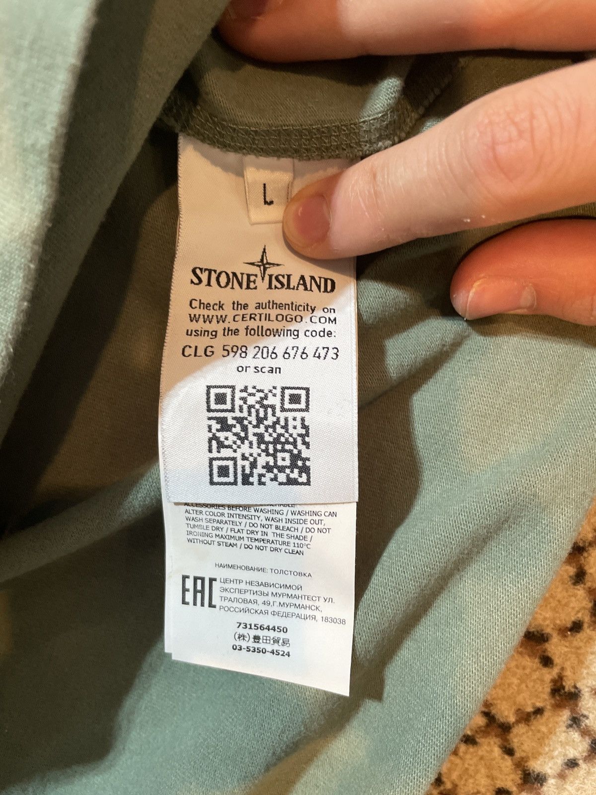Stone Island Stone Island Sweater Size US L / EU 52-54 / 3 - 3 Thumbnail