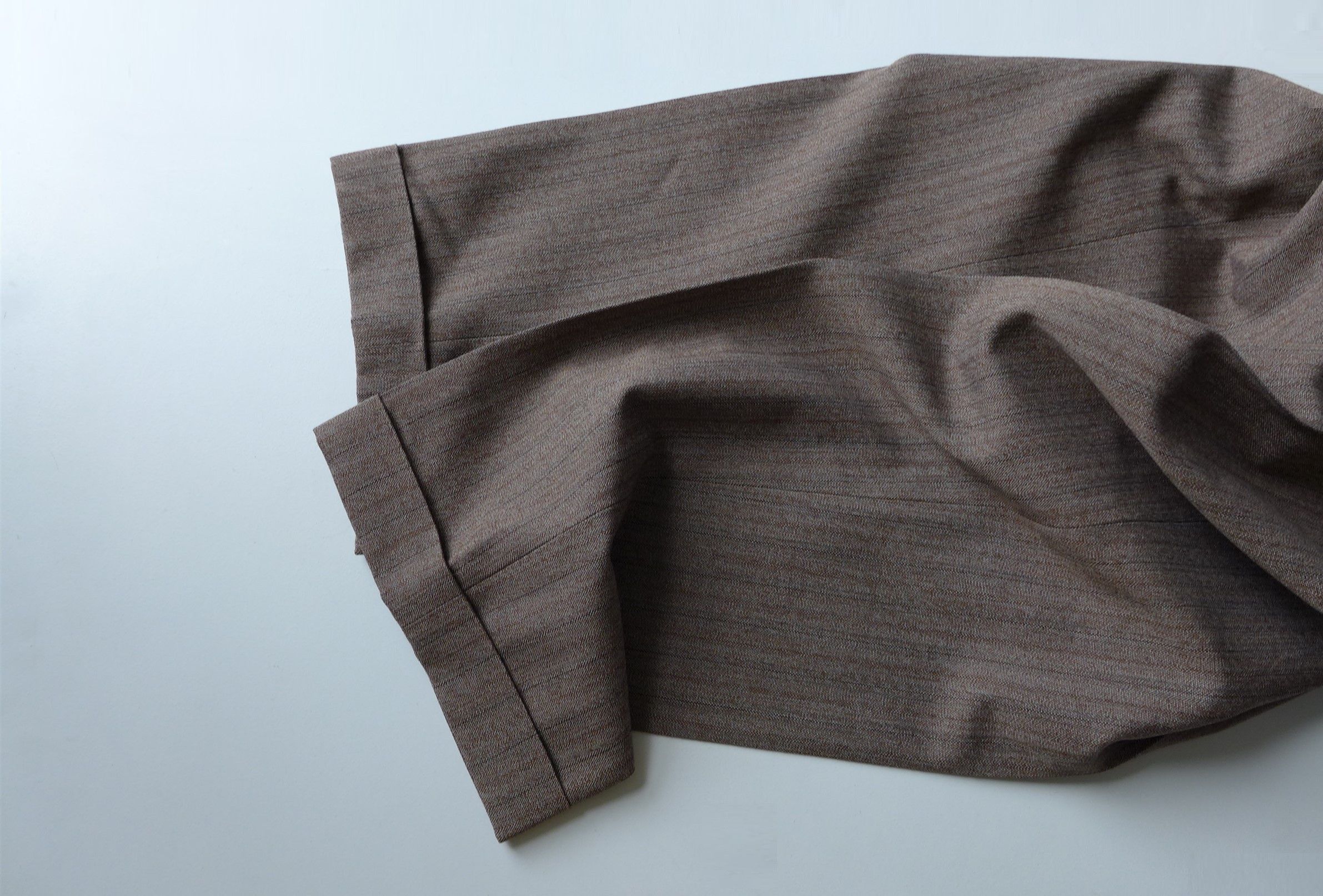 Gucci Gucci Pleated Straight Leg Brown Herringbone Wool Trousers. Size US 34 / EU 50 - 12 Thumbnail